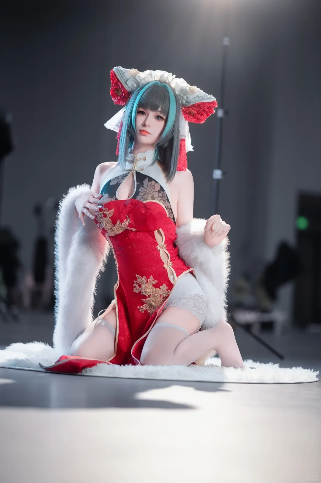 柴郡猫新春旗袍