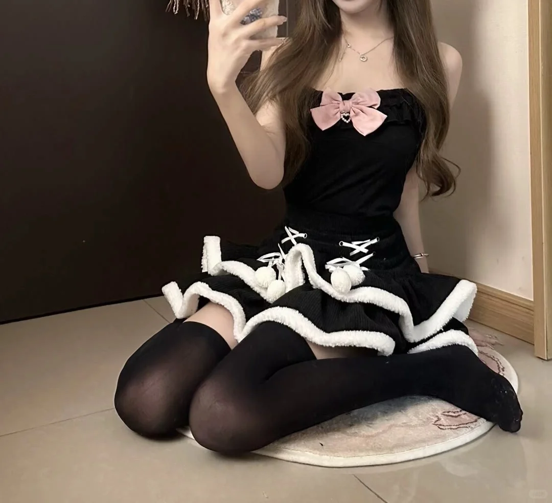 #约会心机穿搭 #纯欲风白丝 #甜妹必备 #丝