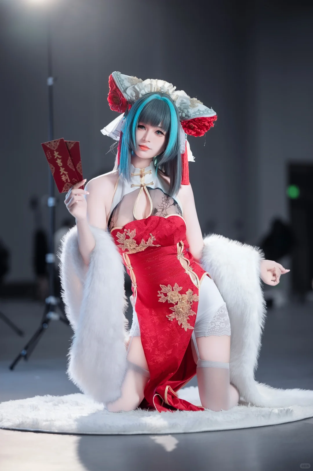 柴郡猫新春旗袍