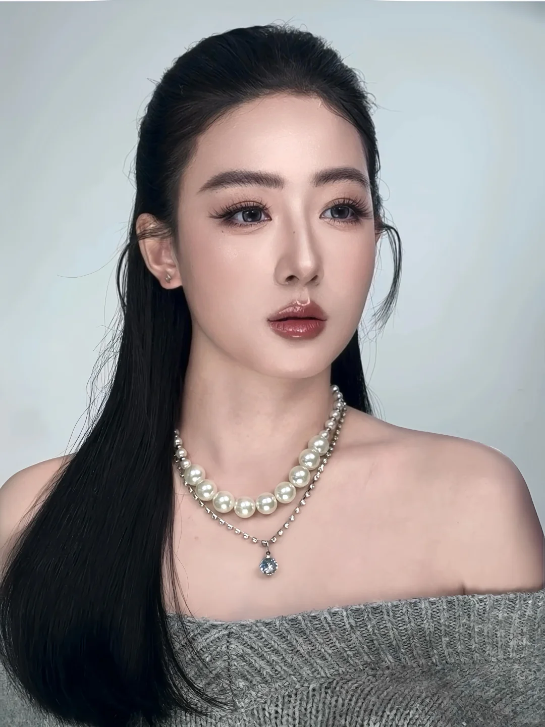 山东模特｜长中庭也能驾驭的日常千金妆容