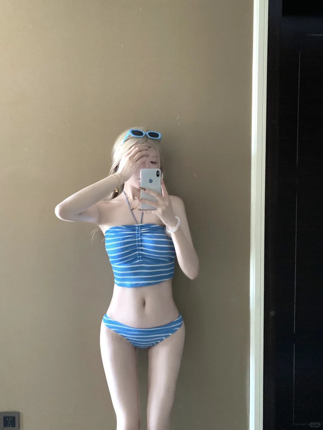 get到了今年这条泳衣💙