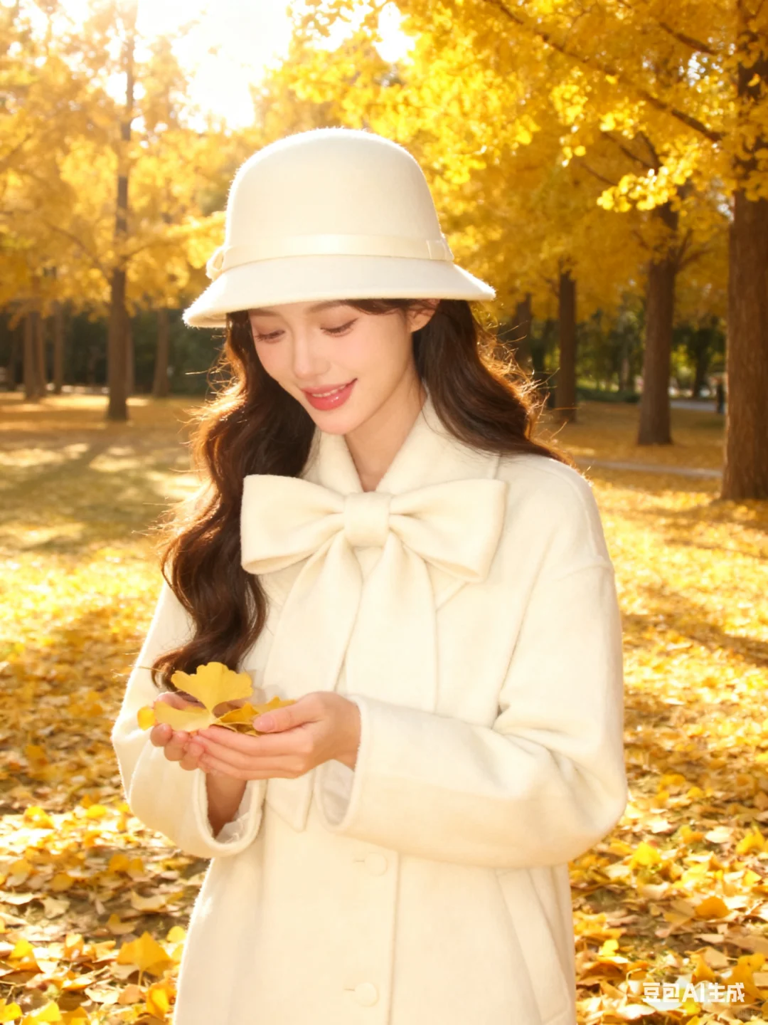 绝美氛围感的秋天🍂(无成本豆包关键词)