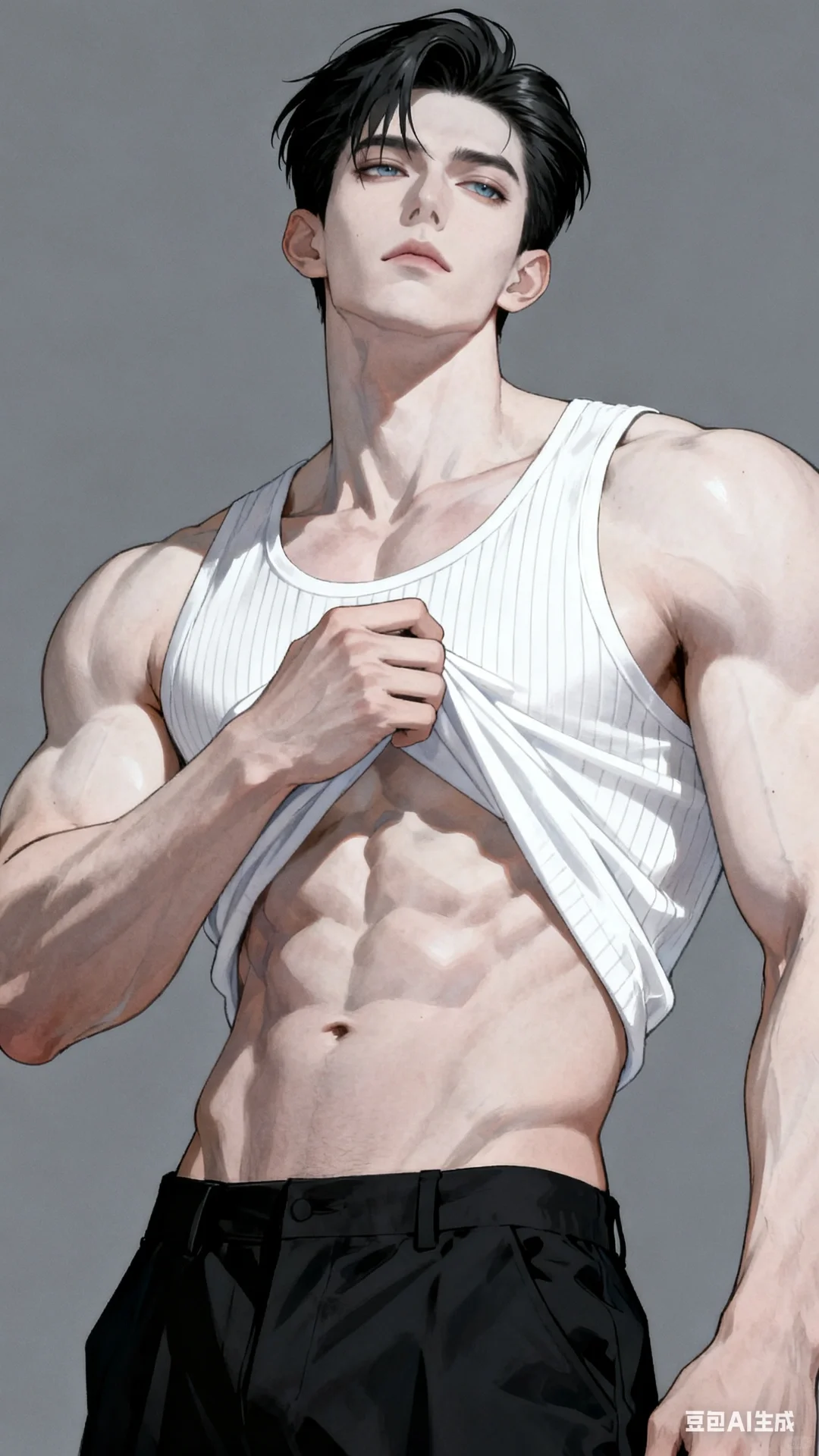 豆包4.0关键词分享（背心腹肌）