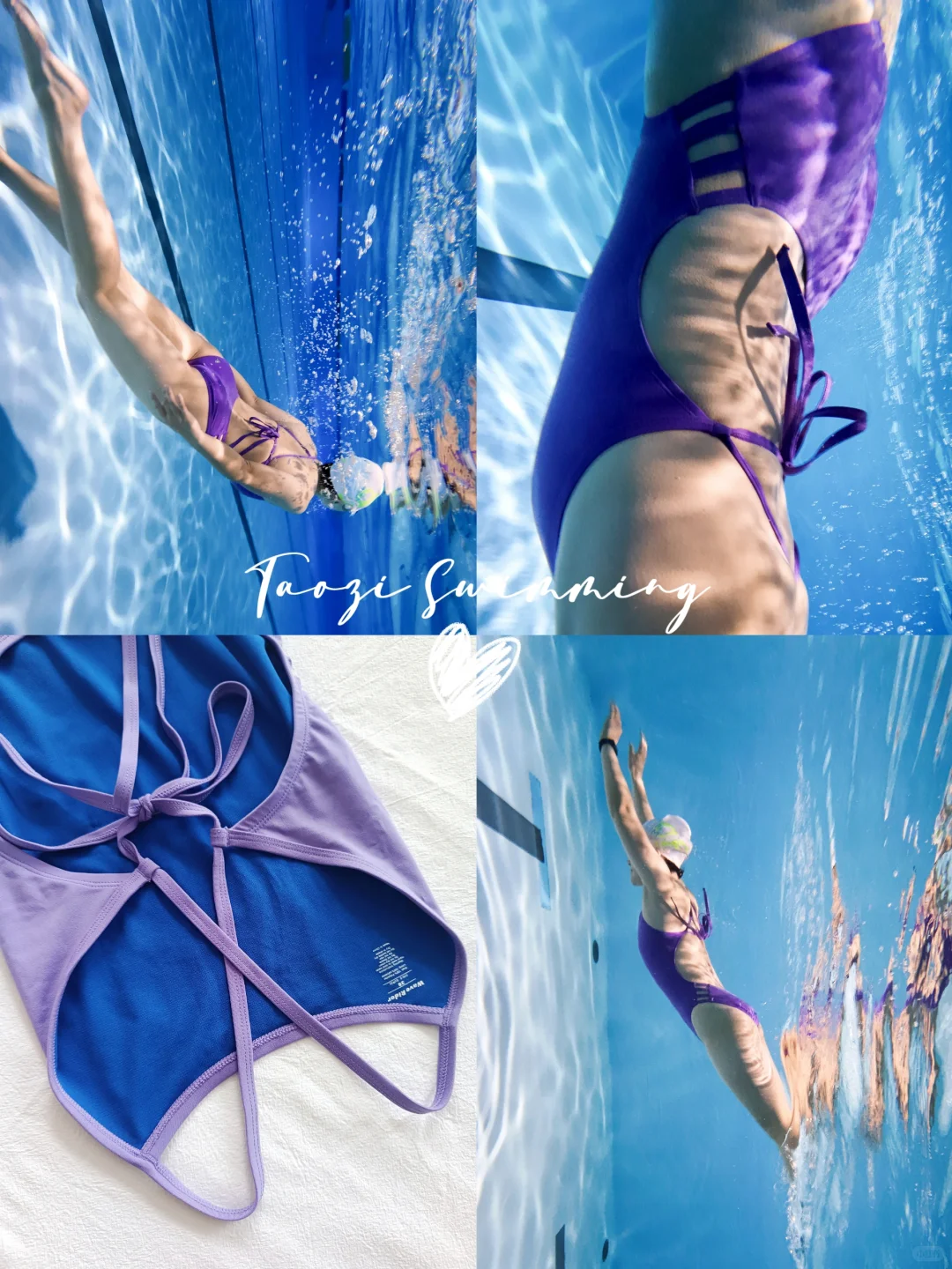 当你会游泳以后～～～♥爱上自己的瞬间