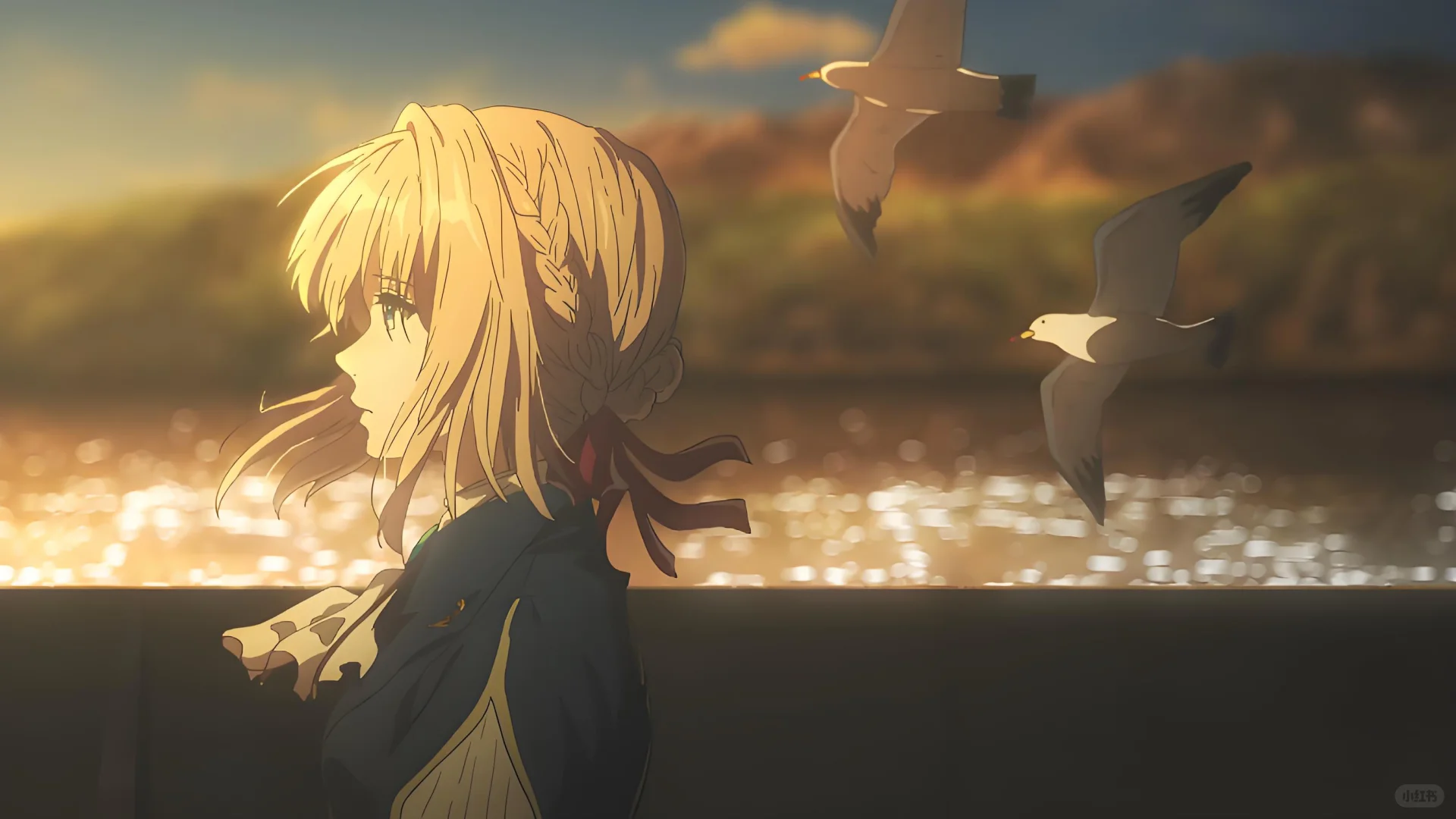 4k超清紫罗兰永恒花园壁纸