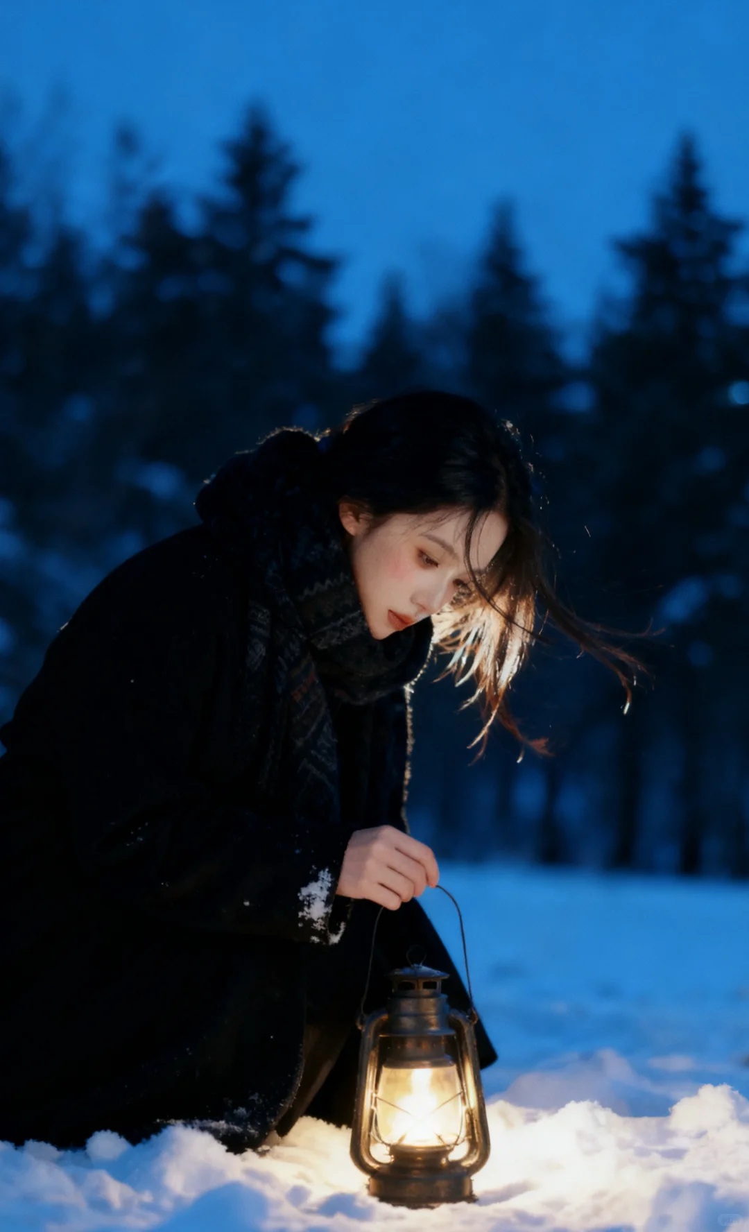 ❄️几万人看过的蓝调时刻雪景写真教程来咯