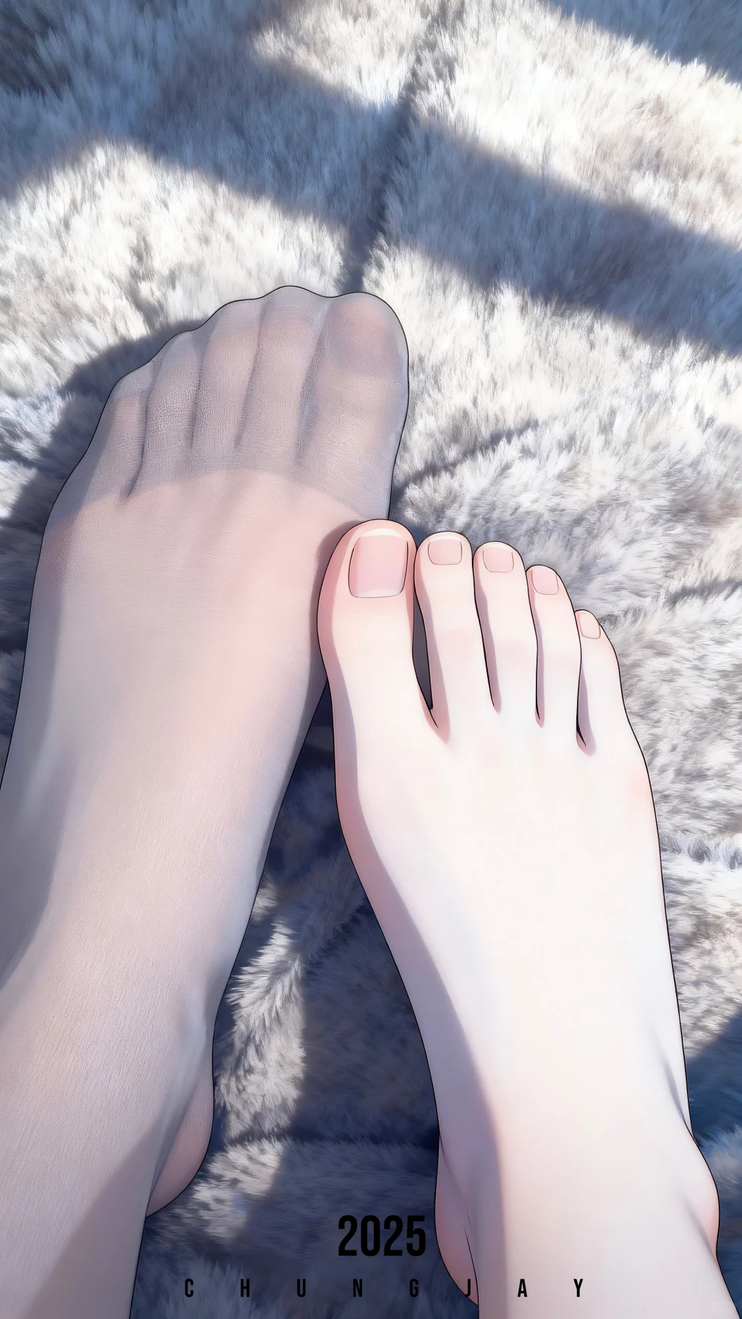 关于动漫中一些玉足的展示和画法