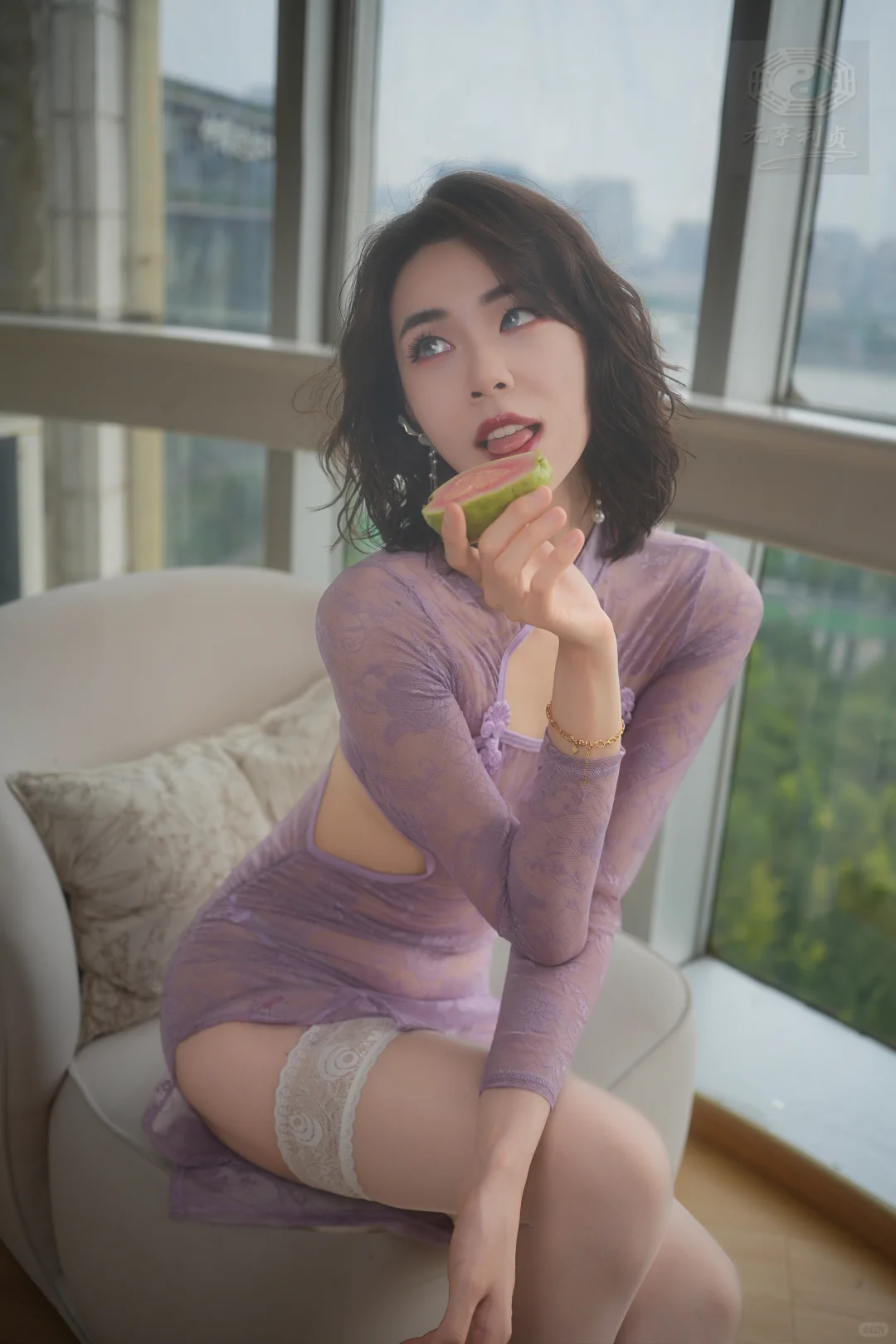 噜噜 性感不是烧 美女居家拍摄活动