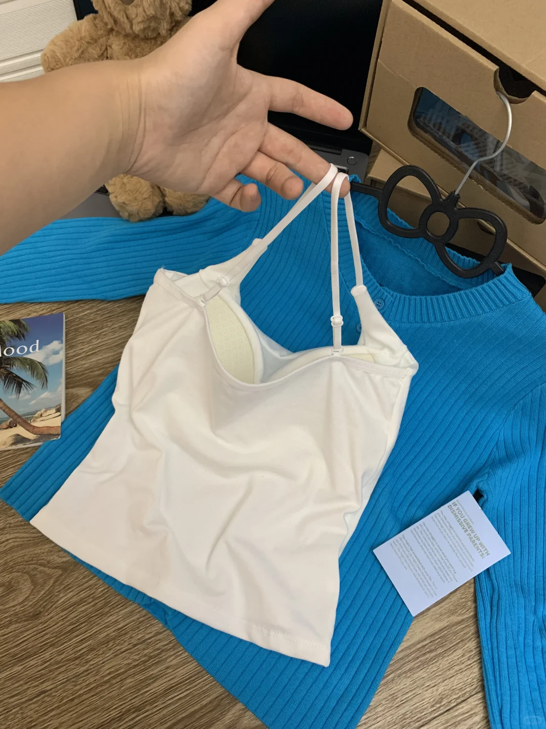 17.8💰随手买的白色百搭吊带这一刻封神了‼️