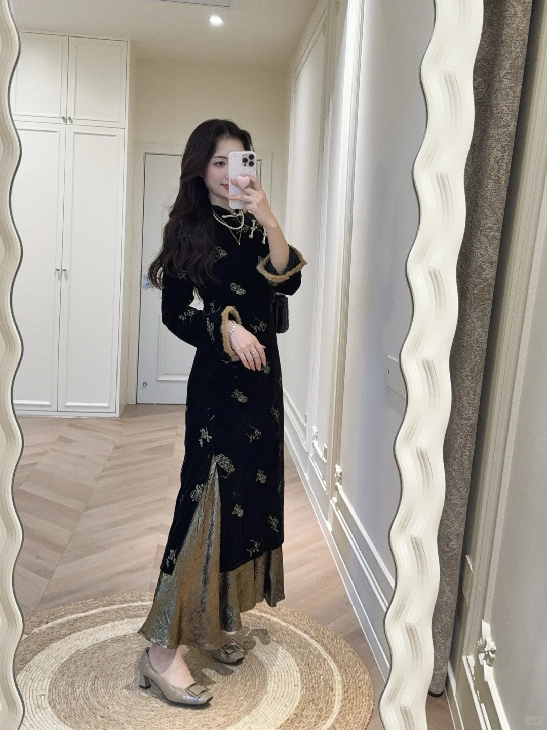 上身很哇塞的旗袍！！