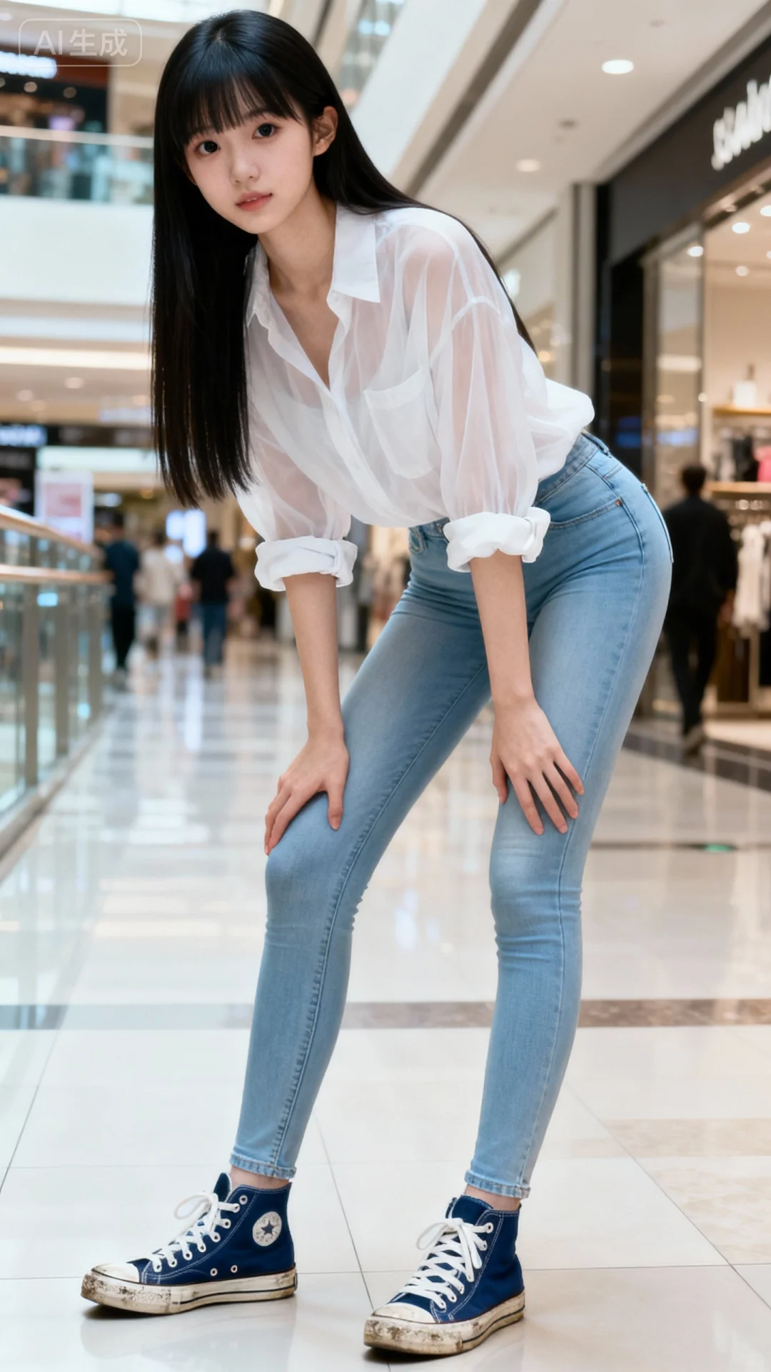 这个小姐姐好漂亮啊！