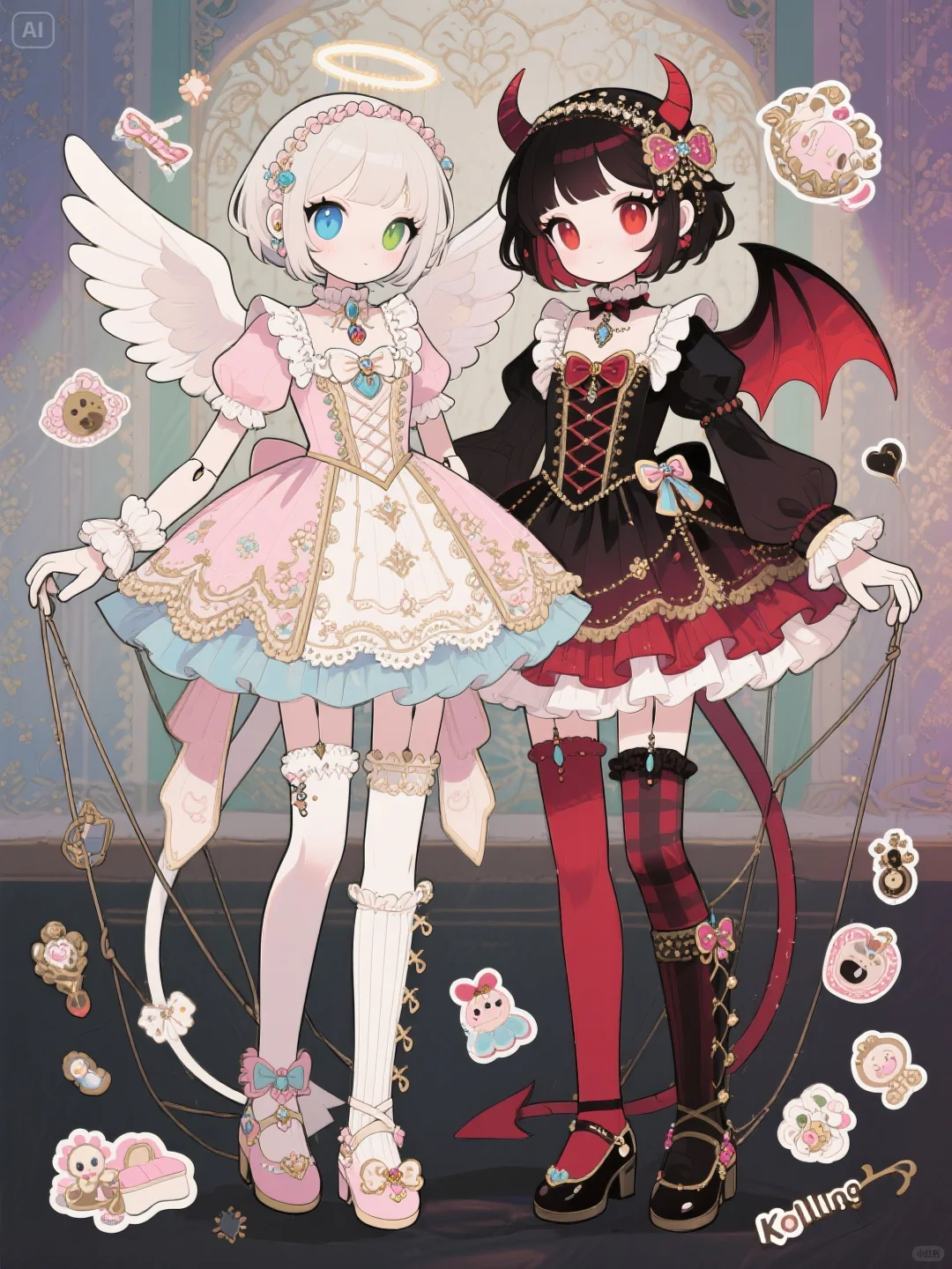 牵丝木偶|天使与魔鬼