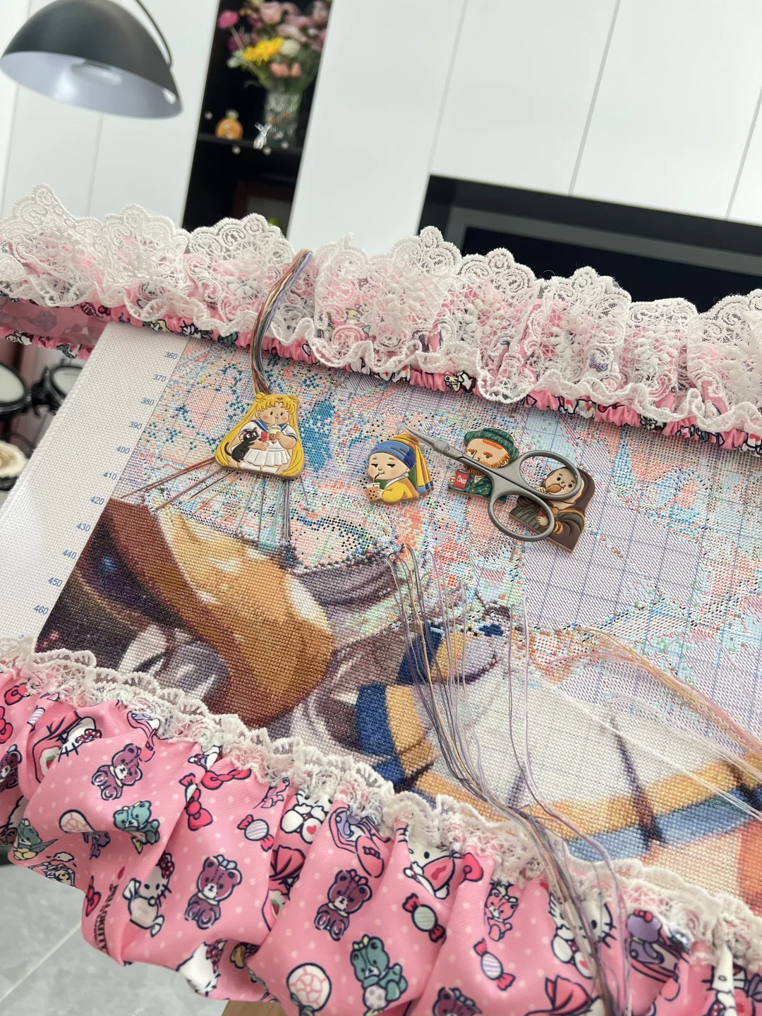 看腻了千篇一律的十字绣针吸，来点新鲜的