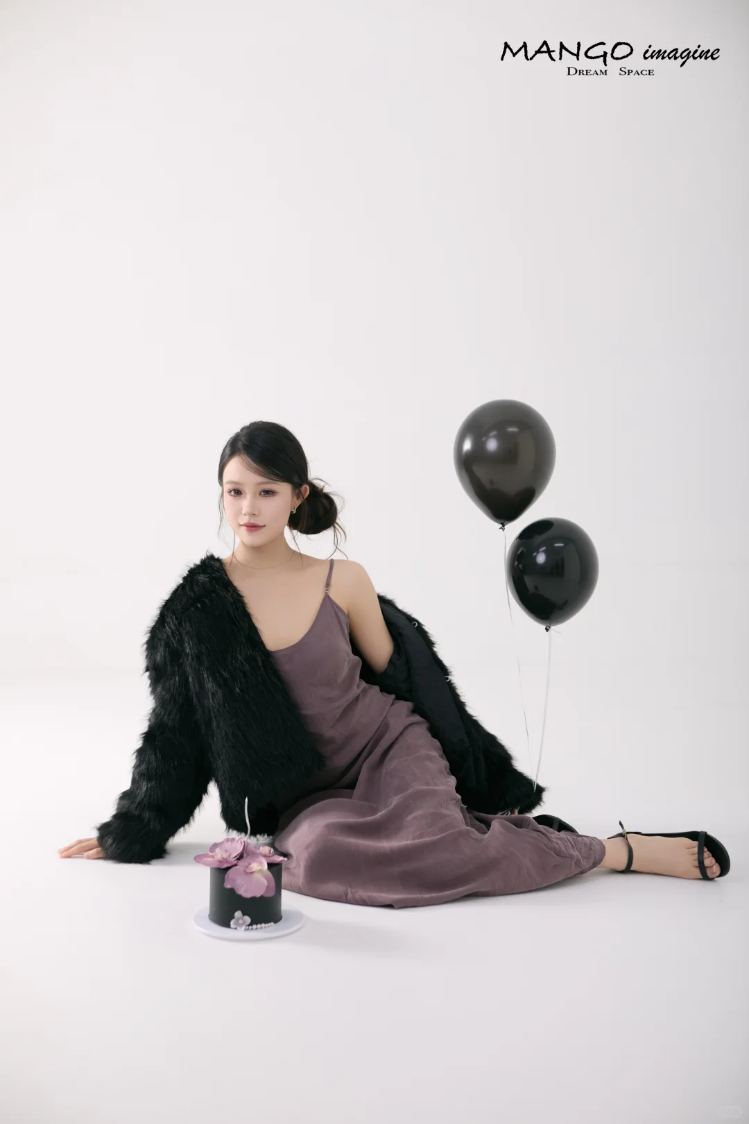 跟着露思拍韩系生日写真｜黑紫是永远的神