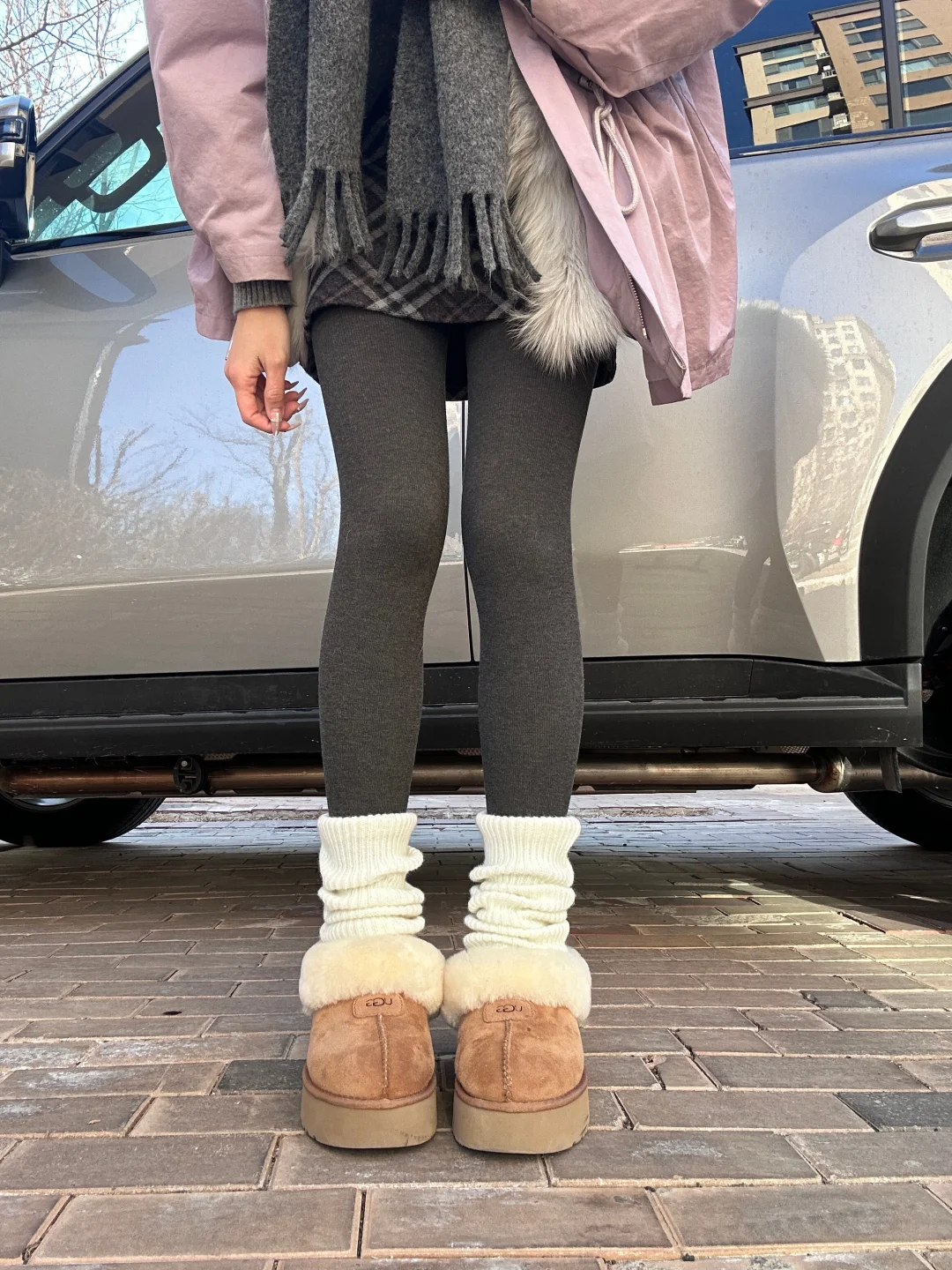 裤袜➕袜套➕雪地靴尊滴好好看🍂氛围感拉满！