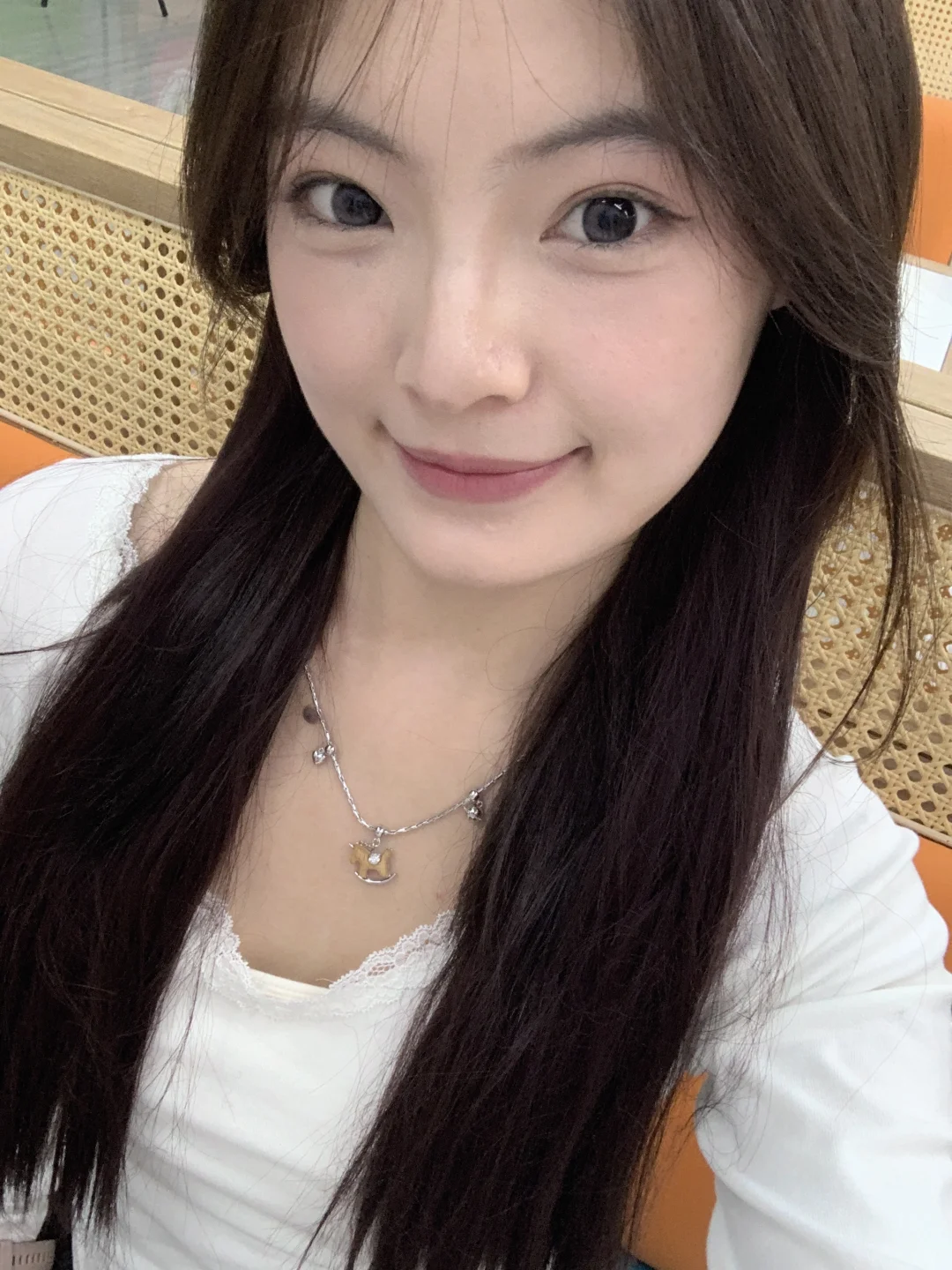 🎠方圆脸真的离不开项链