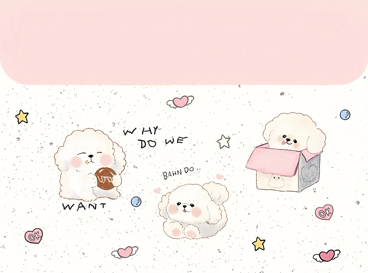 腊肠狗|电脑ipad壁纸套图✨