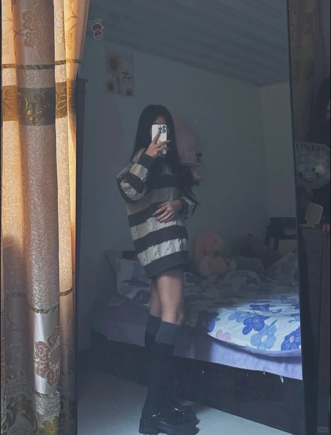 过膝袜VS小腿袜