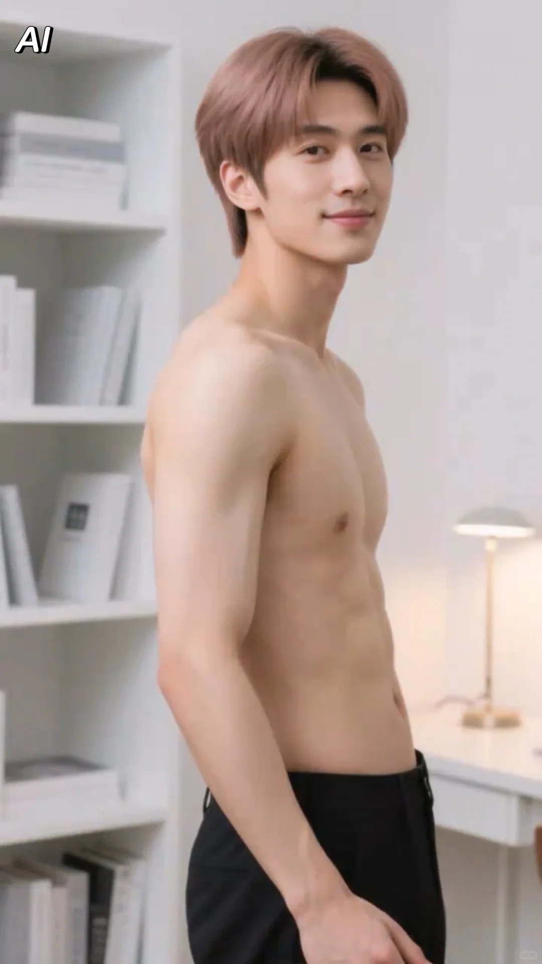 帅气如糖，给生活加点甜，时尚AI型男