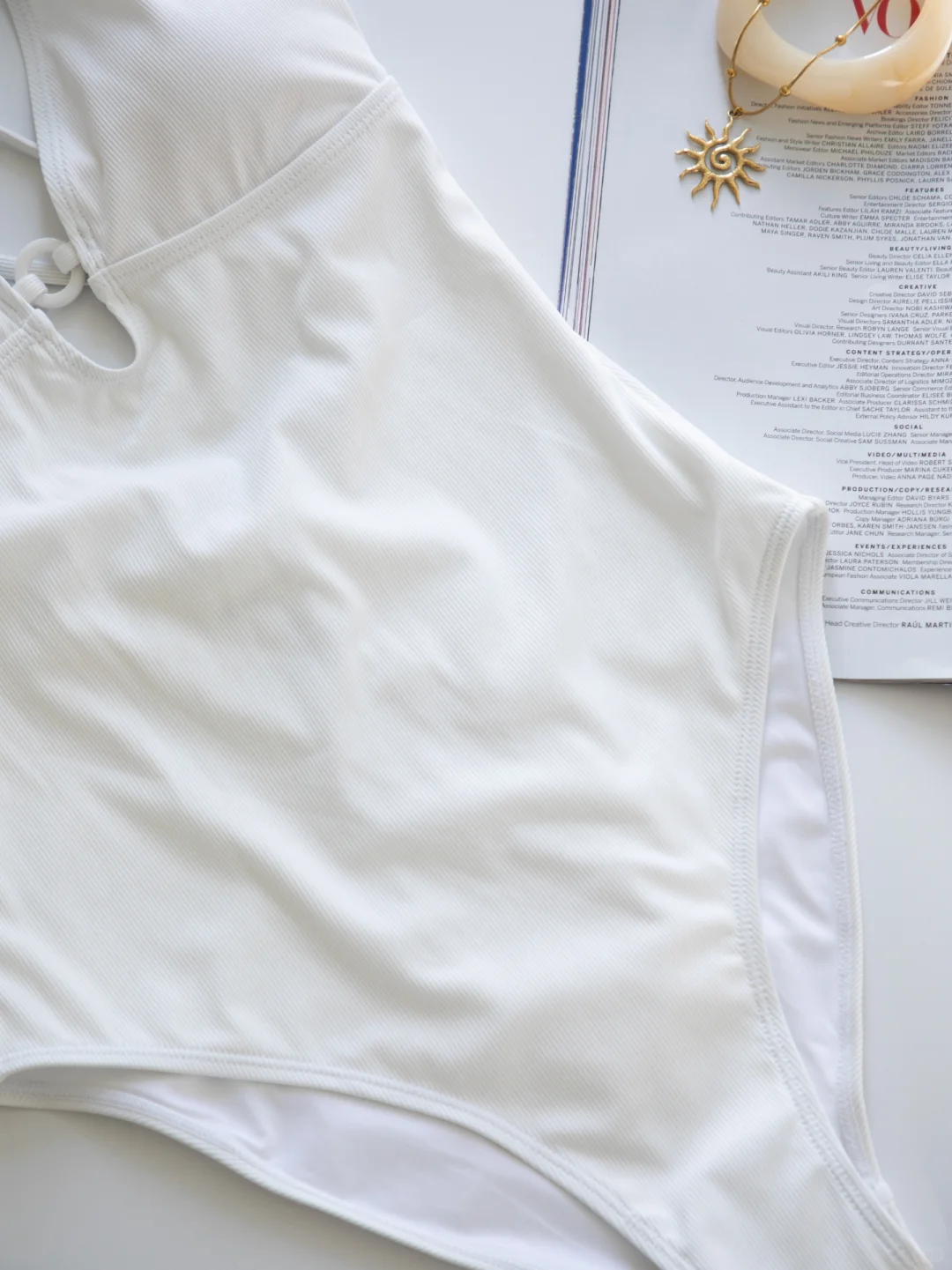 真的有被这泳衣美到！～～～～