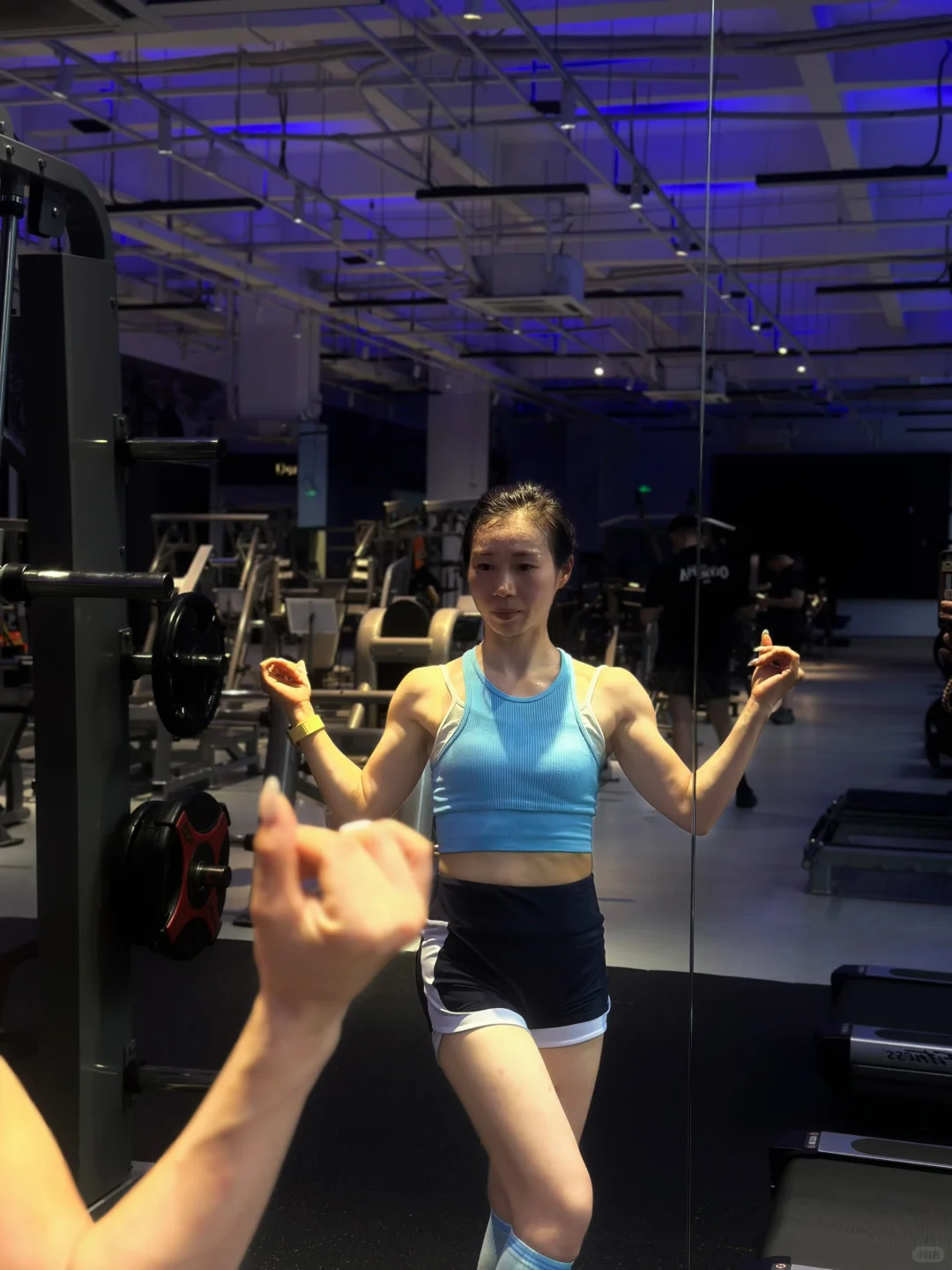 成为一个有肌肉线条的女生🤩🫶🏻