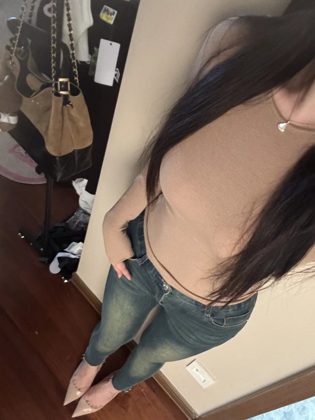 小脚裤真的好有女人味～