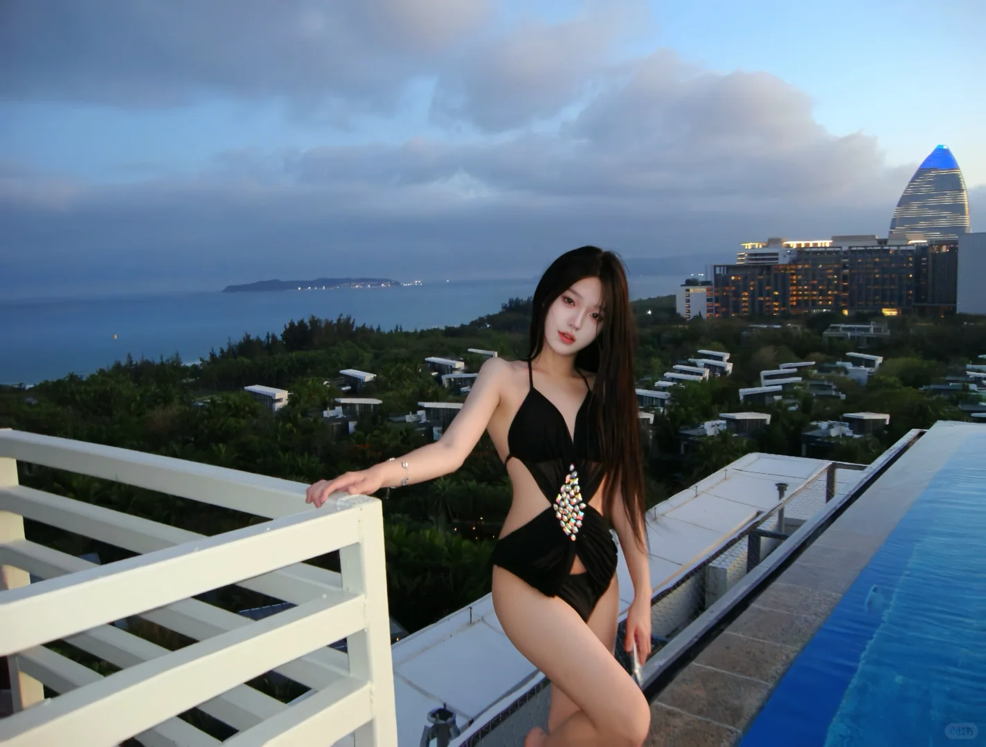 06年男妹妹第一次尝试泳装……