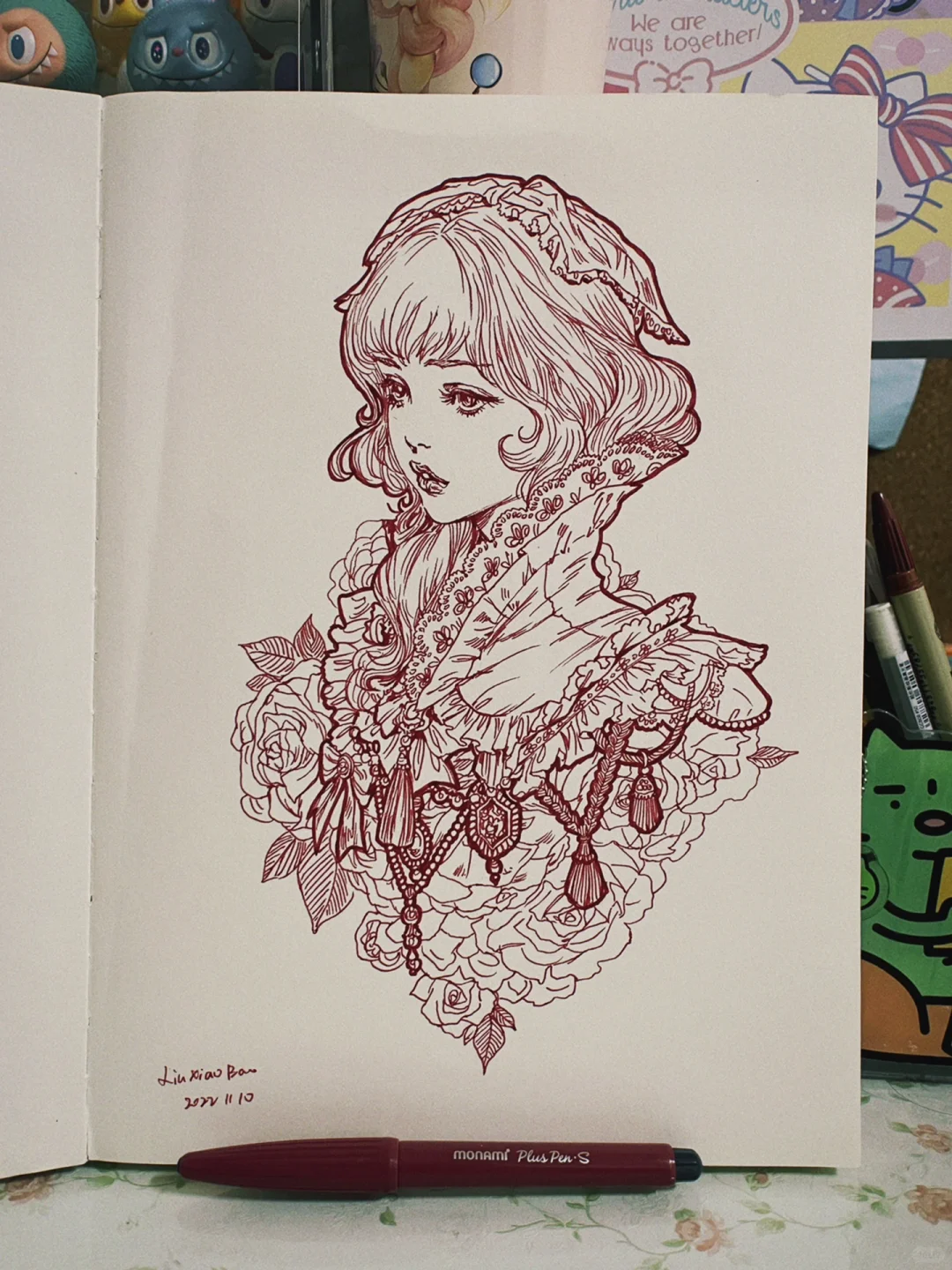 近期线描临摹练习