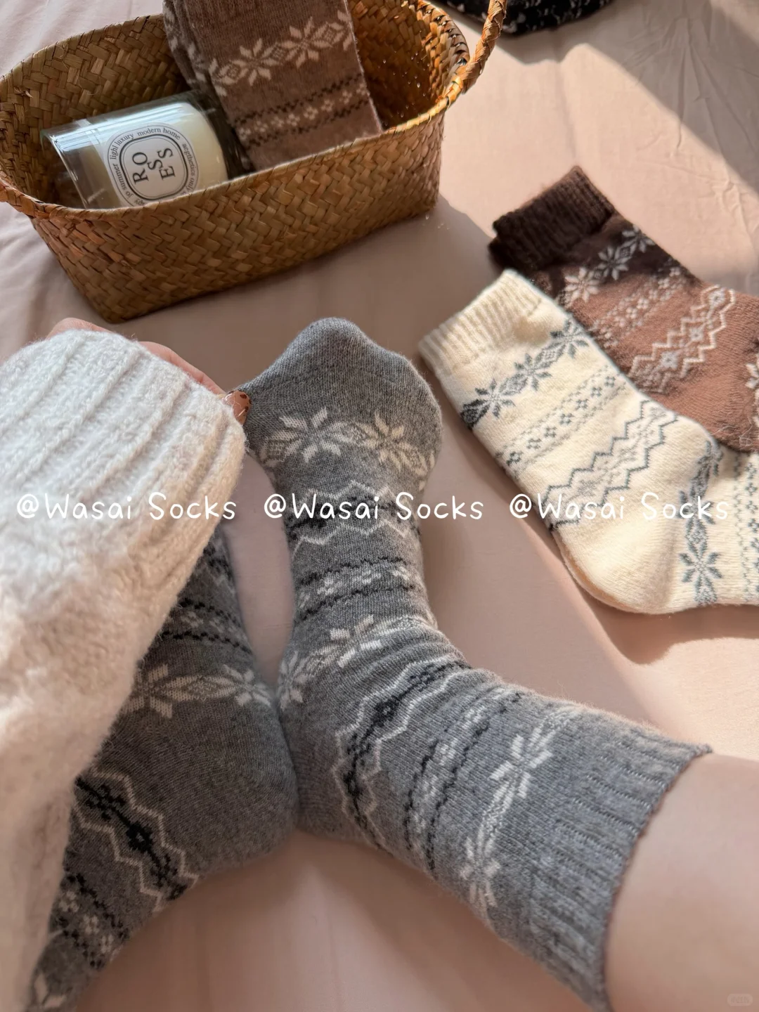 把圣诞🎄和新年穿在脚上！🧦氛围感直接拉满～