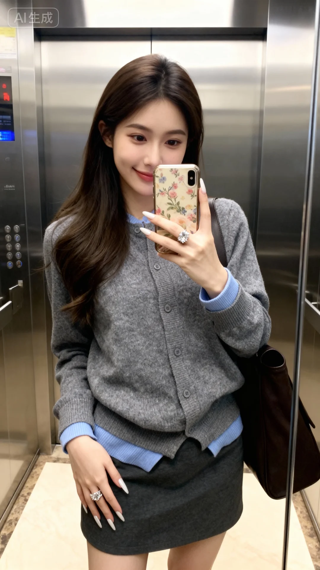 韩系松弛感天花板｜这件撞色开衫我锁死了！