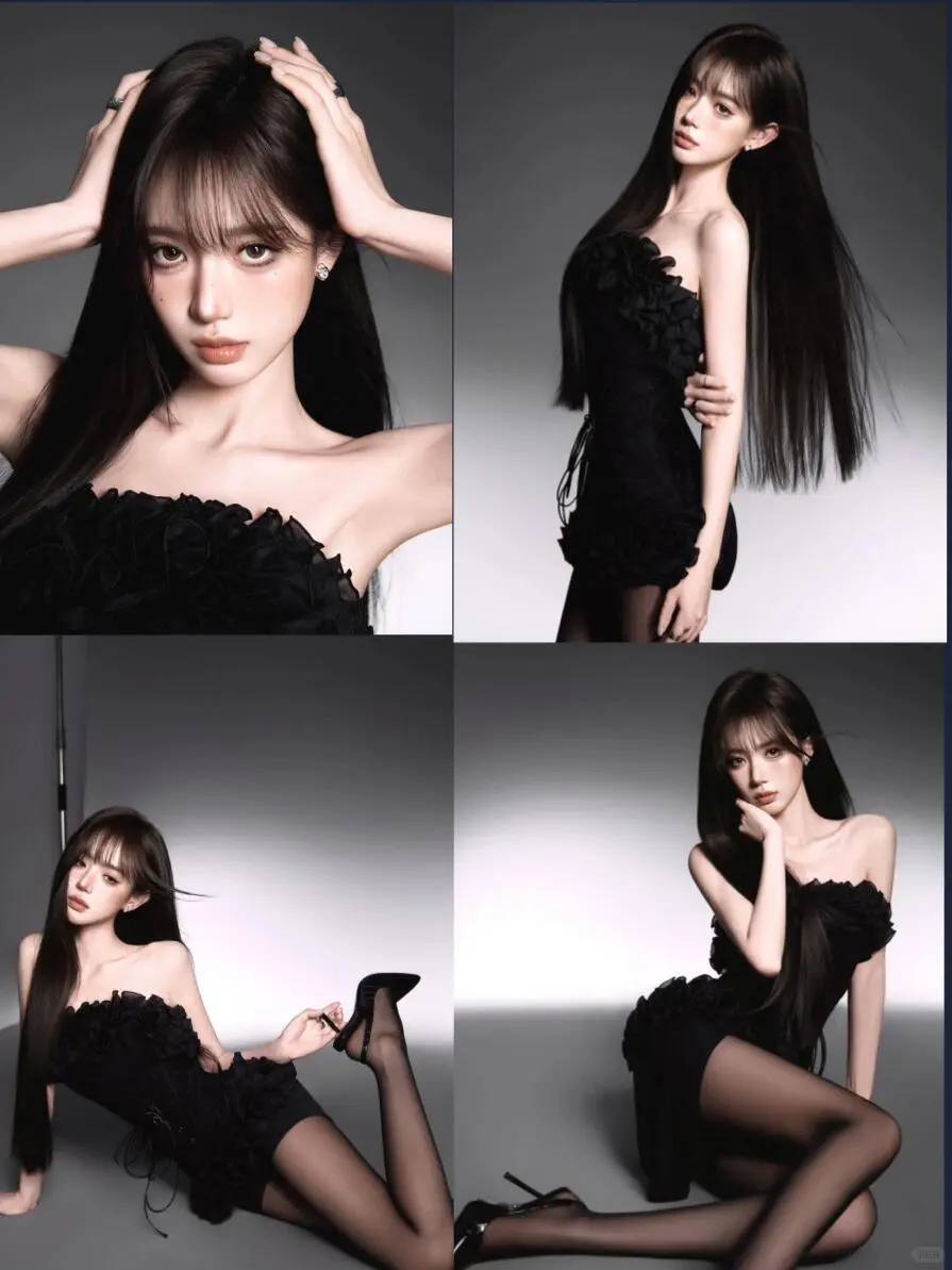 钓系御姐🖤黑丝纯欲恶女腿姿辣妹写真