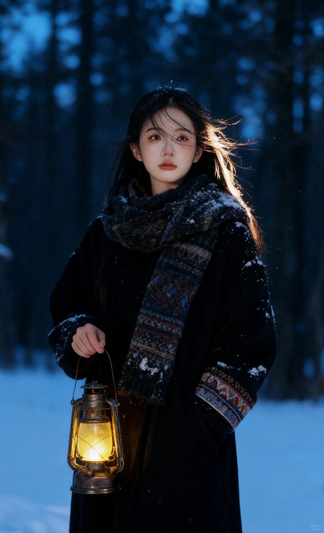 ❄️几万人看过的蓝调时刻雪景写真教程来咯