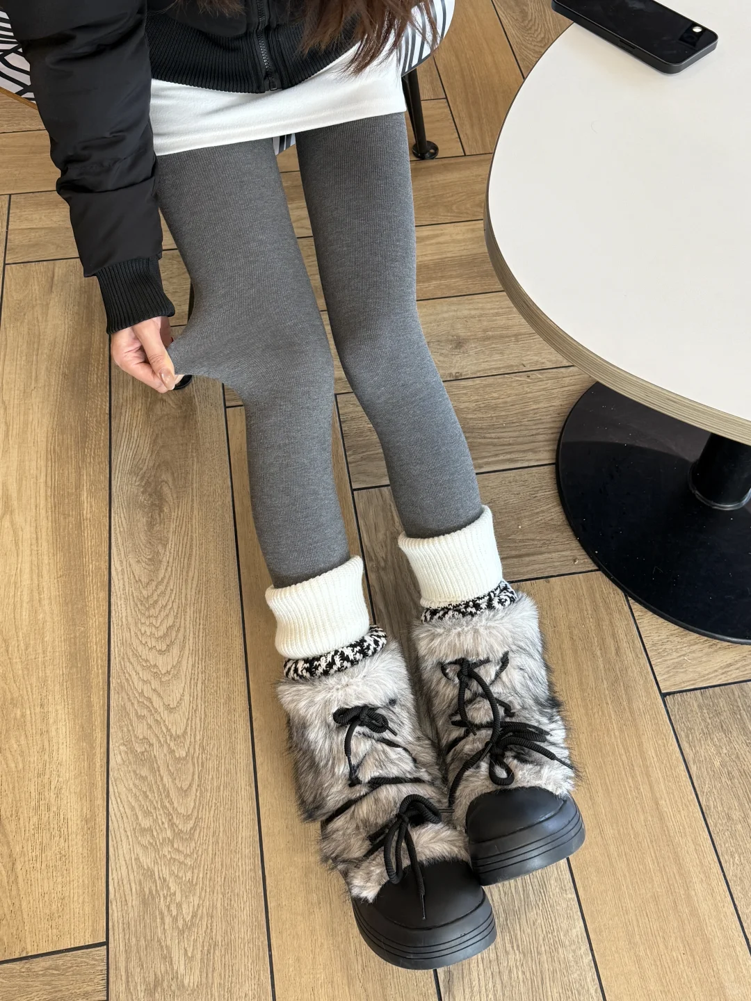 麦当当看到的…打底裤➕包臀裙真的不会尴尬吗