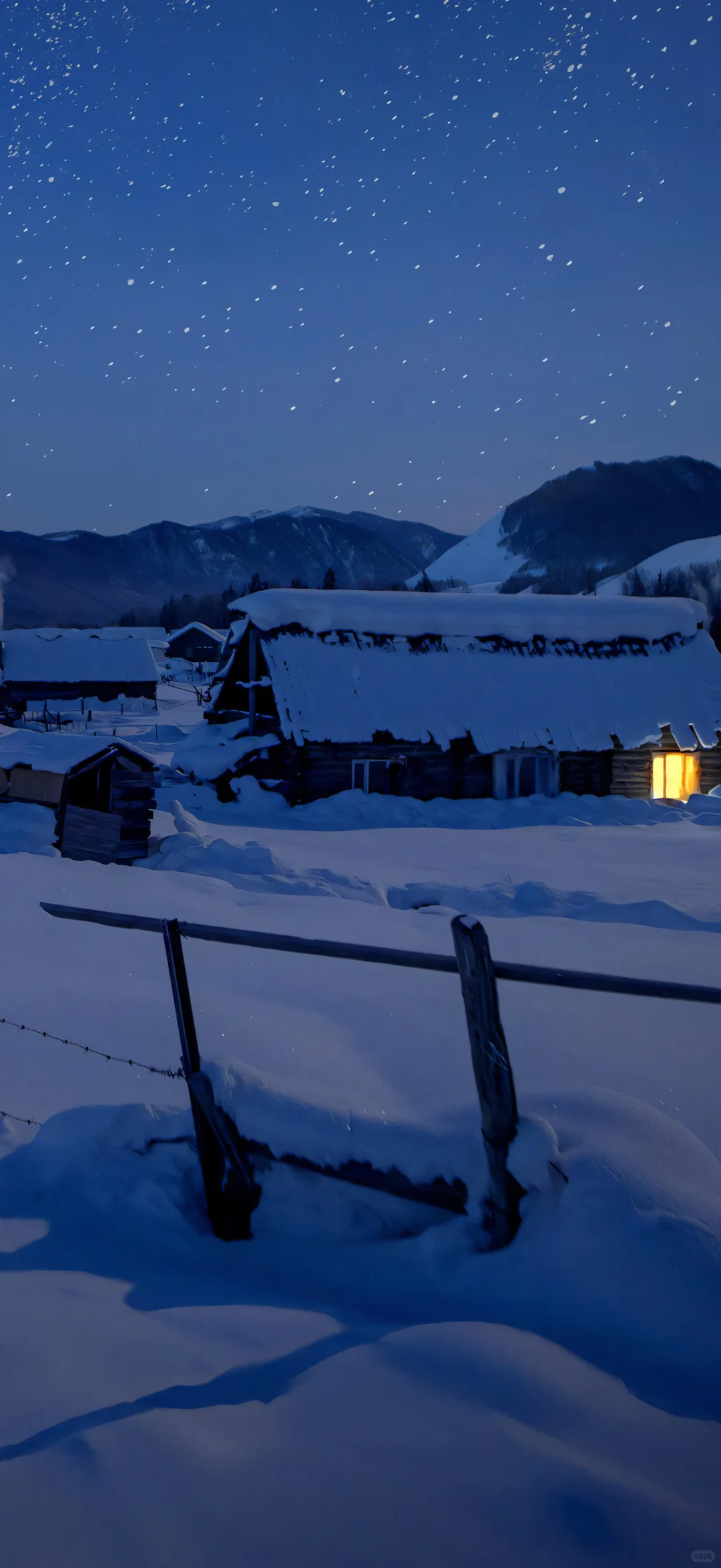 iOS26·雪景壁纸·好美！