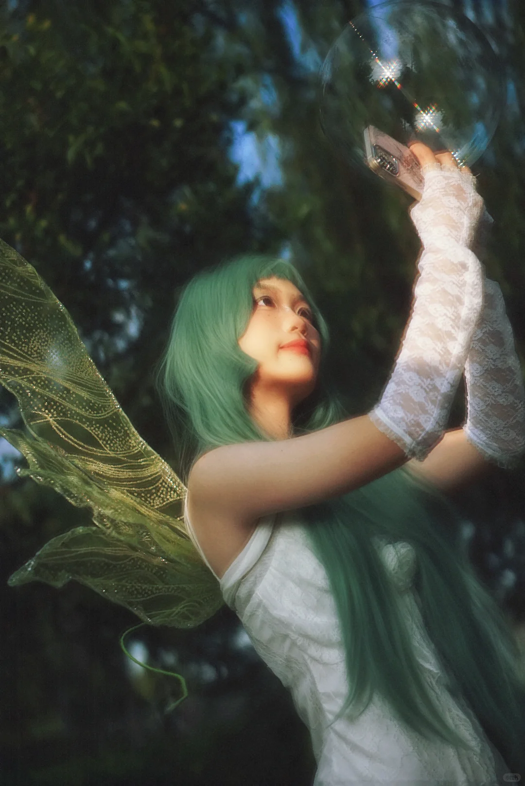 小精灵太好拍了！好仙好梦幻！🧚