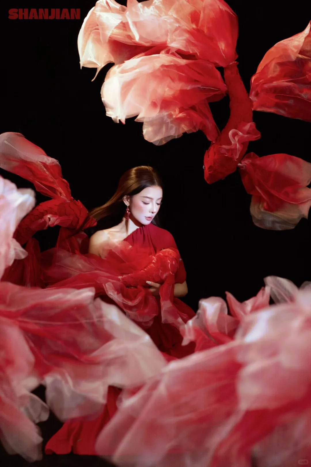 中式鸿运的锦鲤写真|东三省模特