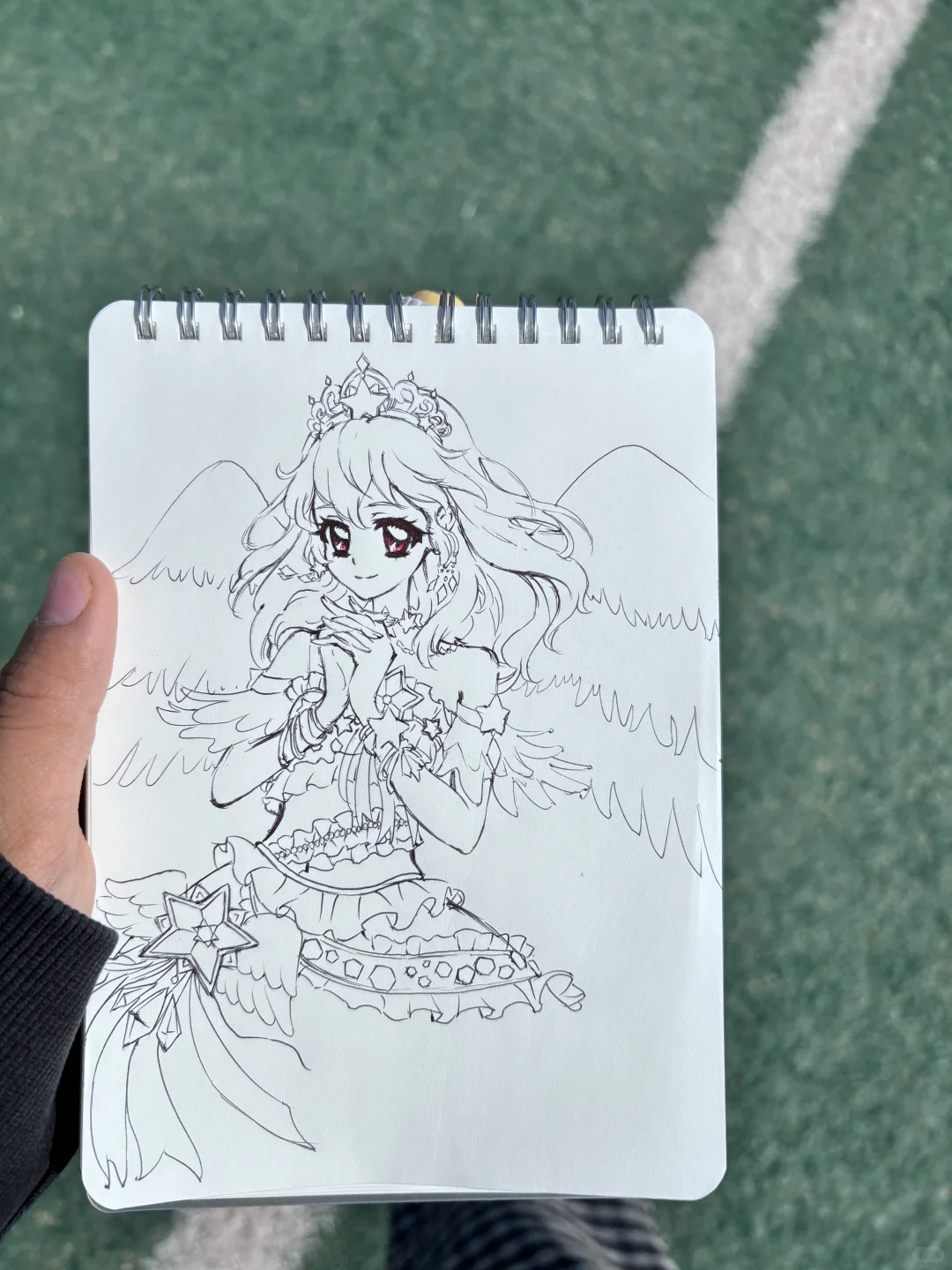 圆珠笔一画到底