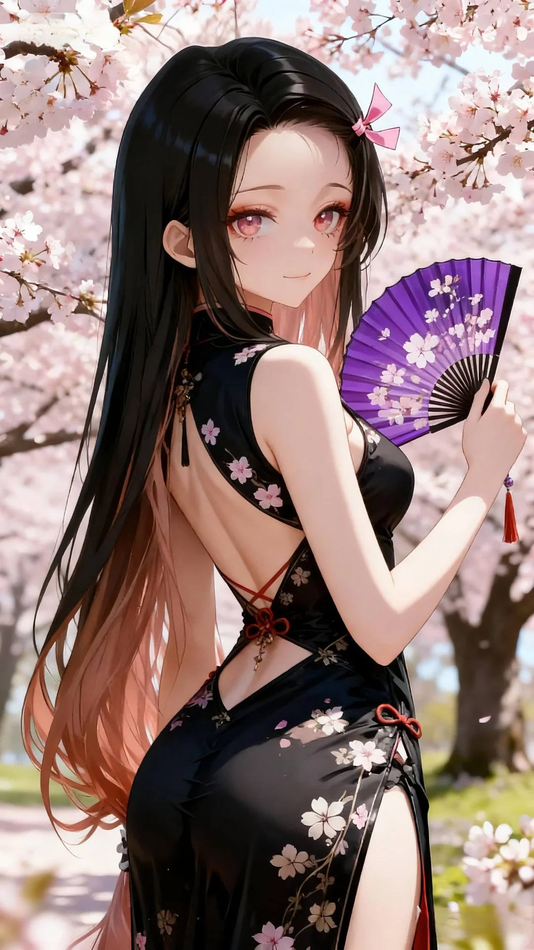 鬼灭之刃旗袍裙