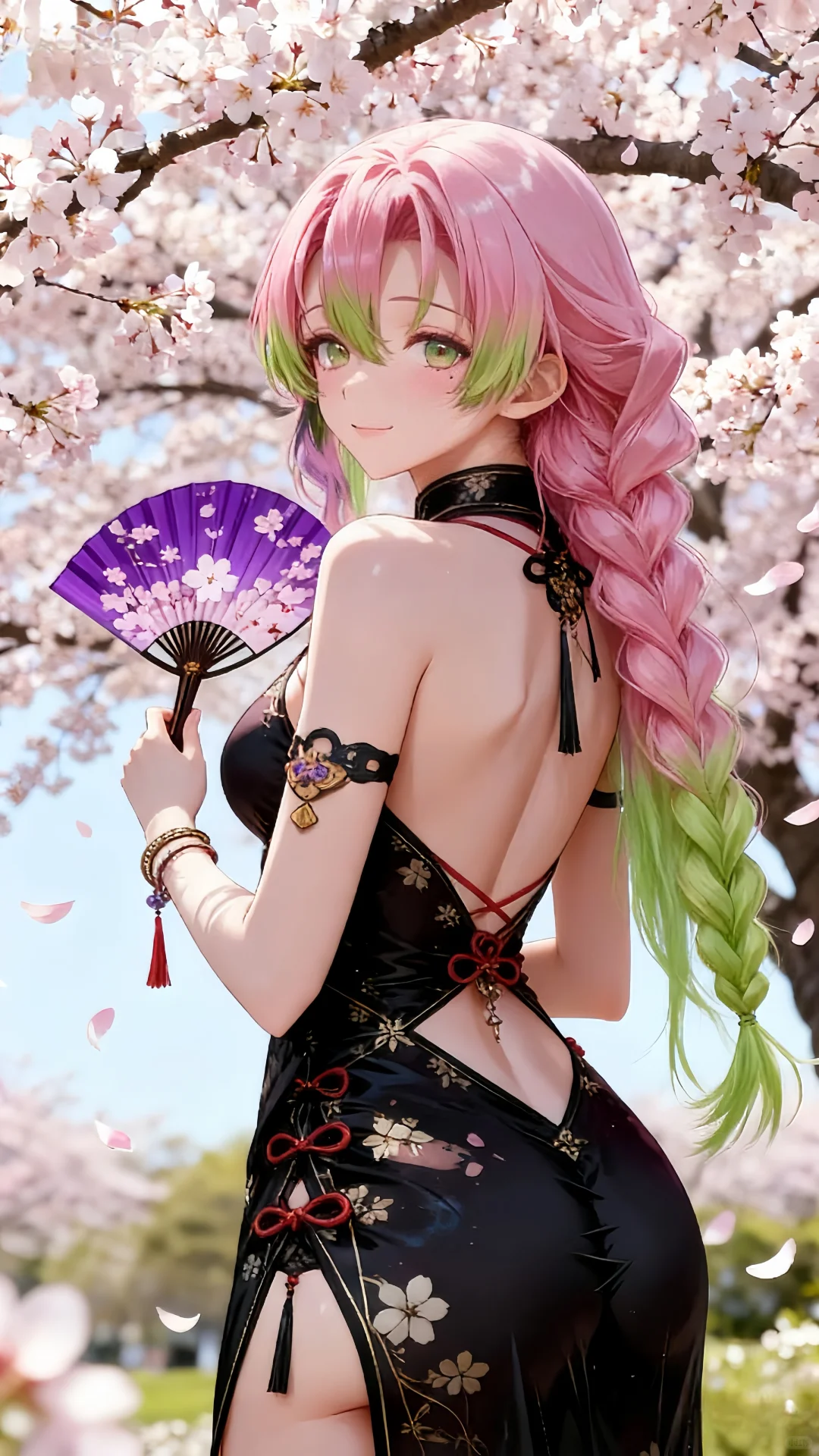 鬼灭之刃旗袍裙