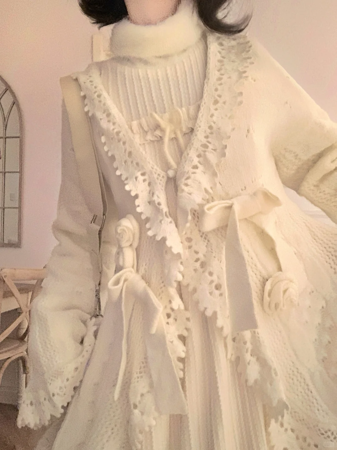 >ᯅ<层层叠叠的一身白 我好爱