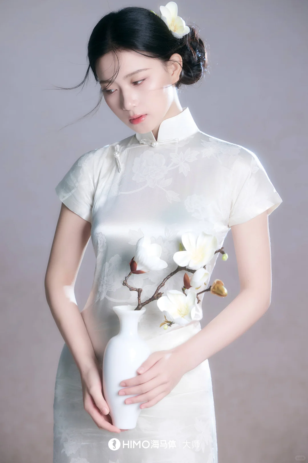 旗袍写真l月色凝脂，是谁家清冷白月光