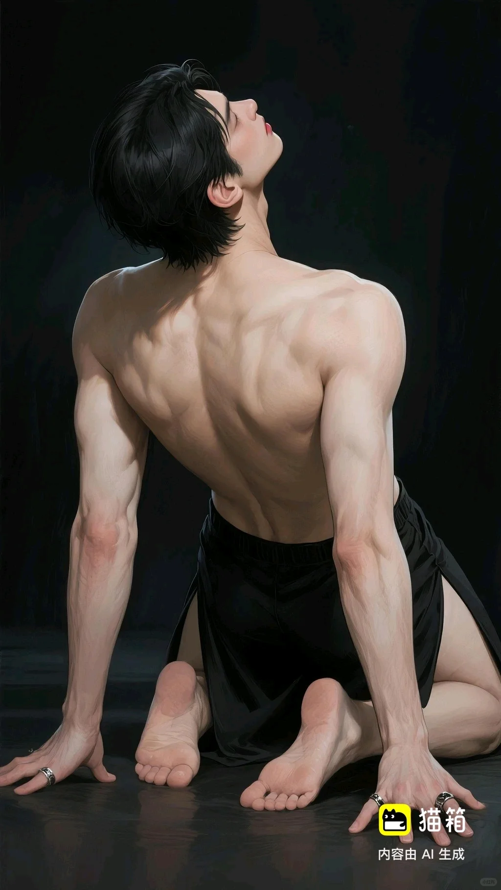 猫箱刷图，腹肌