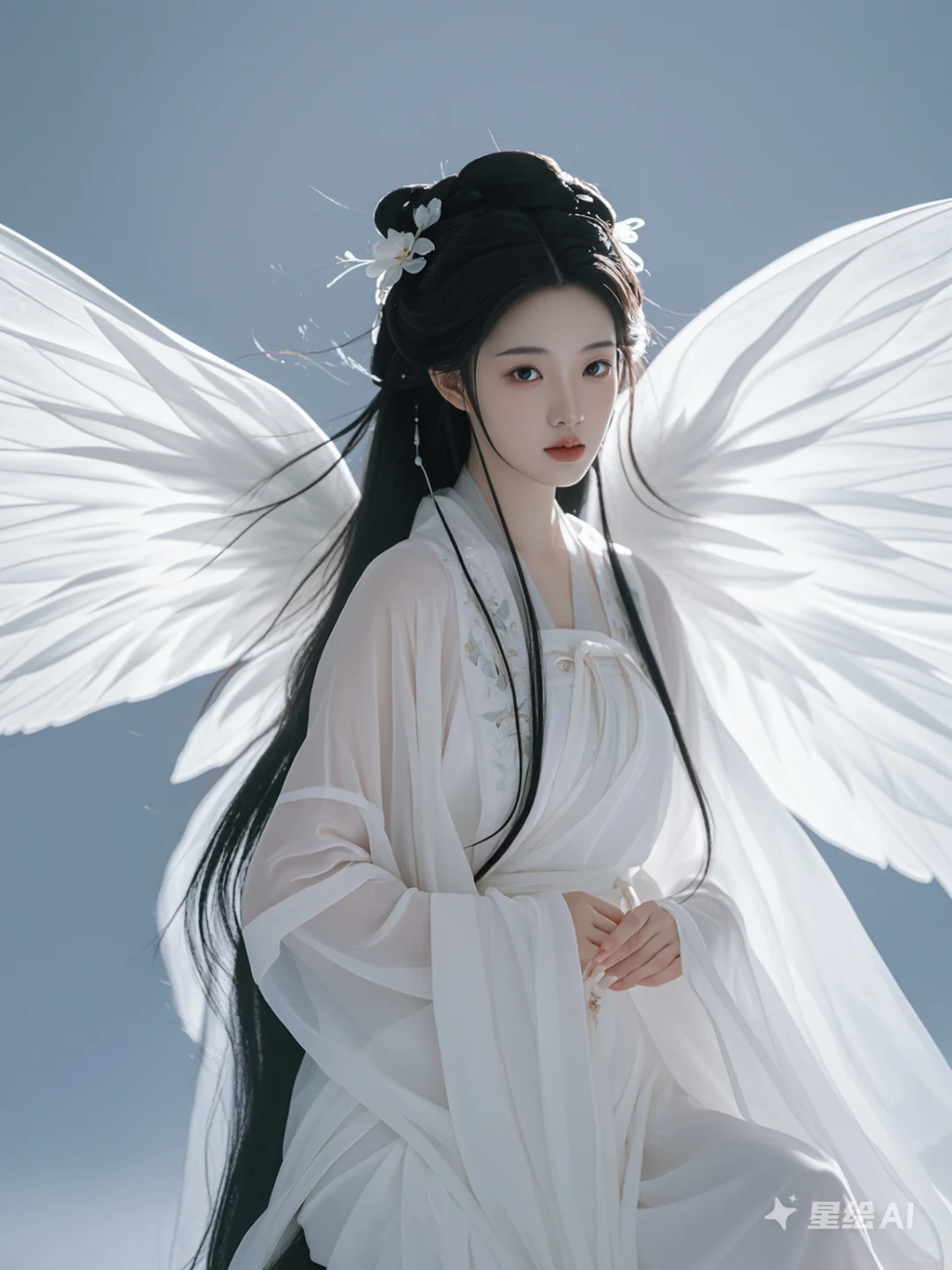 黑发天使｜数字写真