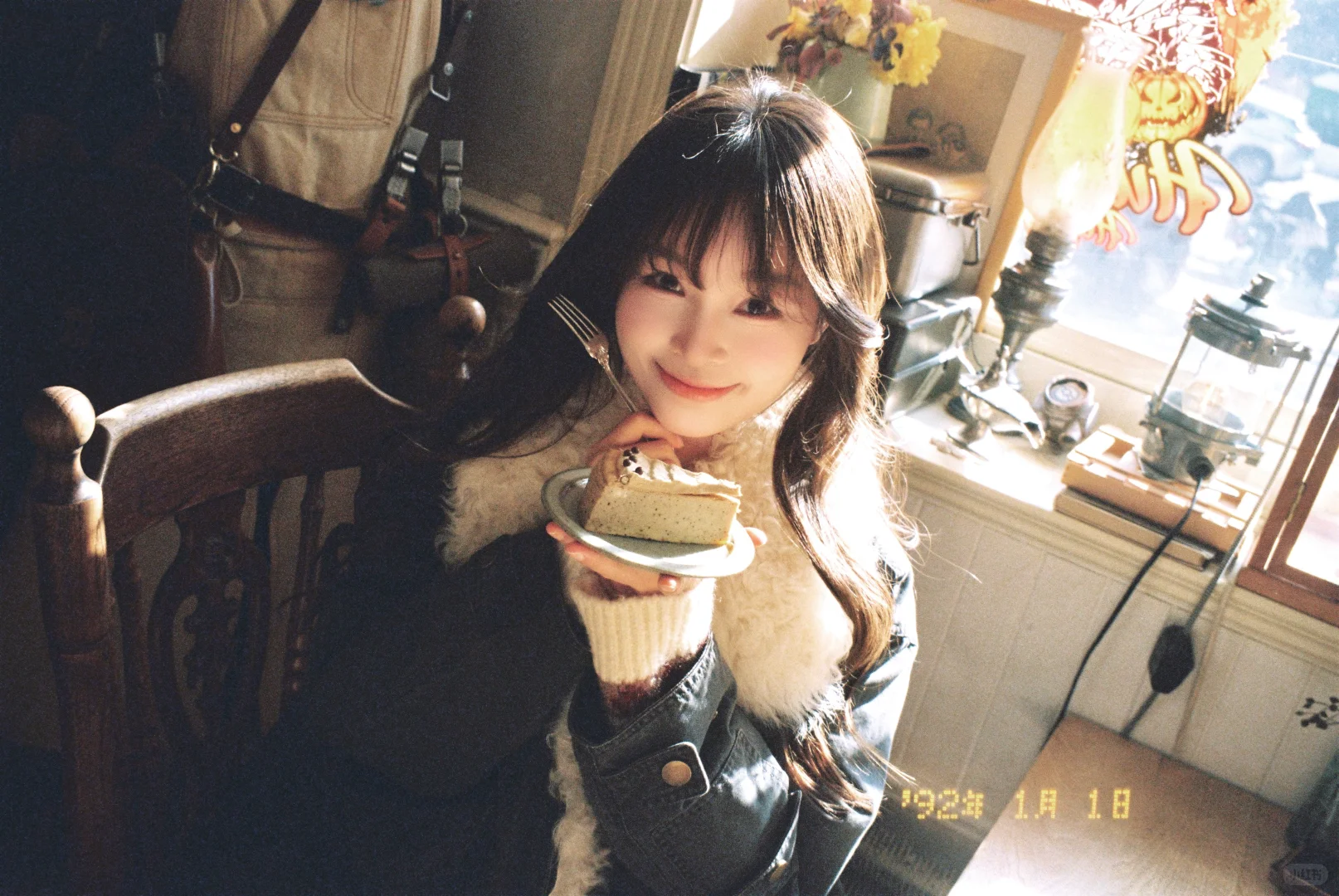 在北京🍰秋冬超有氛围的咖啡店日系胶片写真