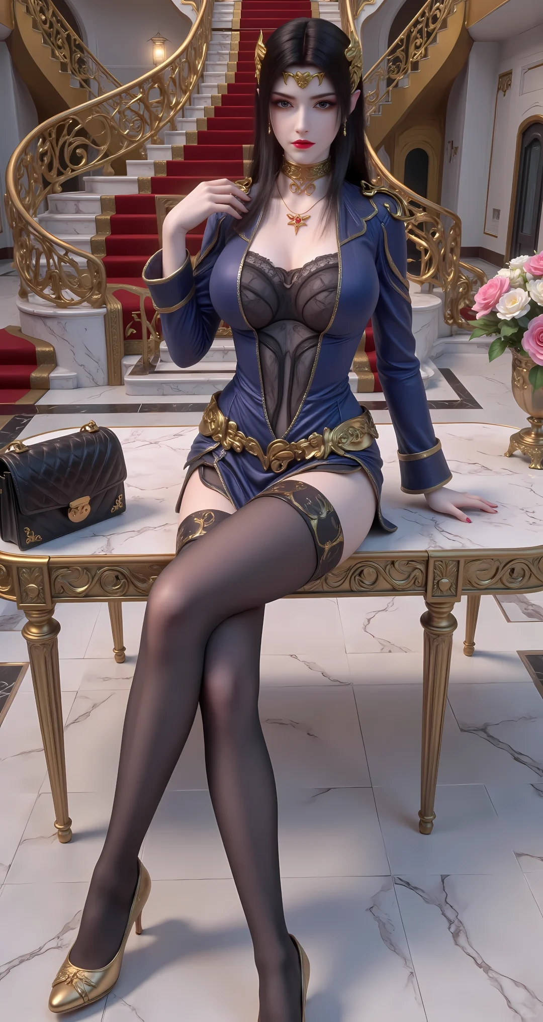 美杜莎和蓝色更配哦