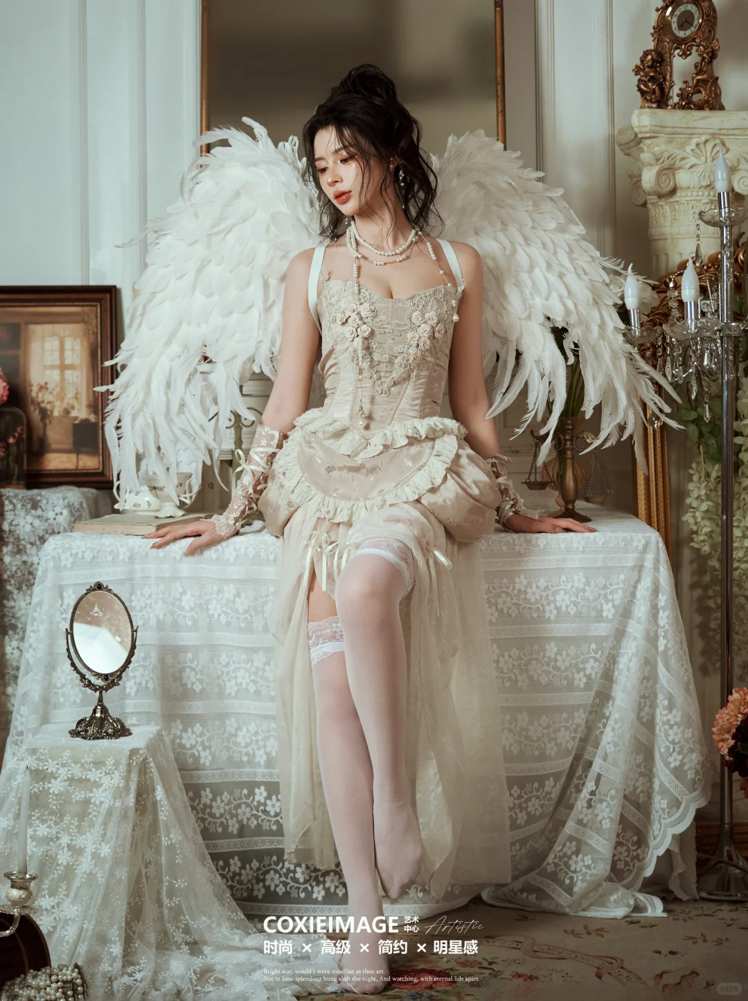 今天在深圳做一次天使精灵🧚