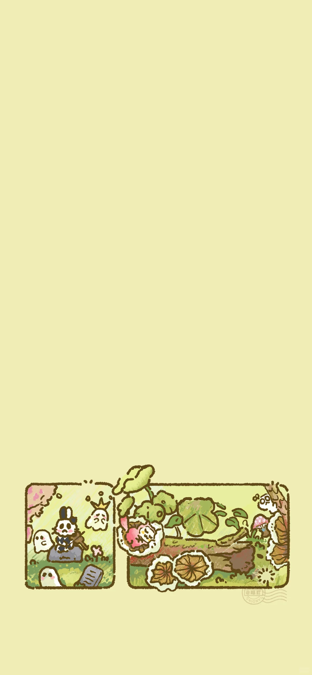 手机壁纸｜绿野仙踪🌳 手机里的“仙境入口”👾