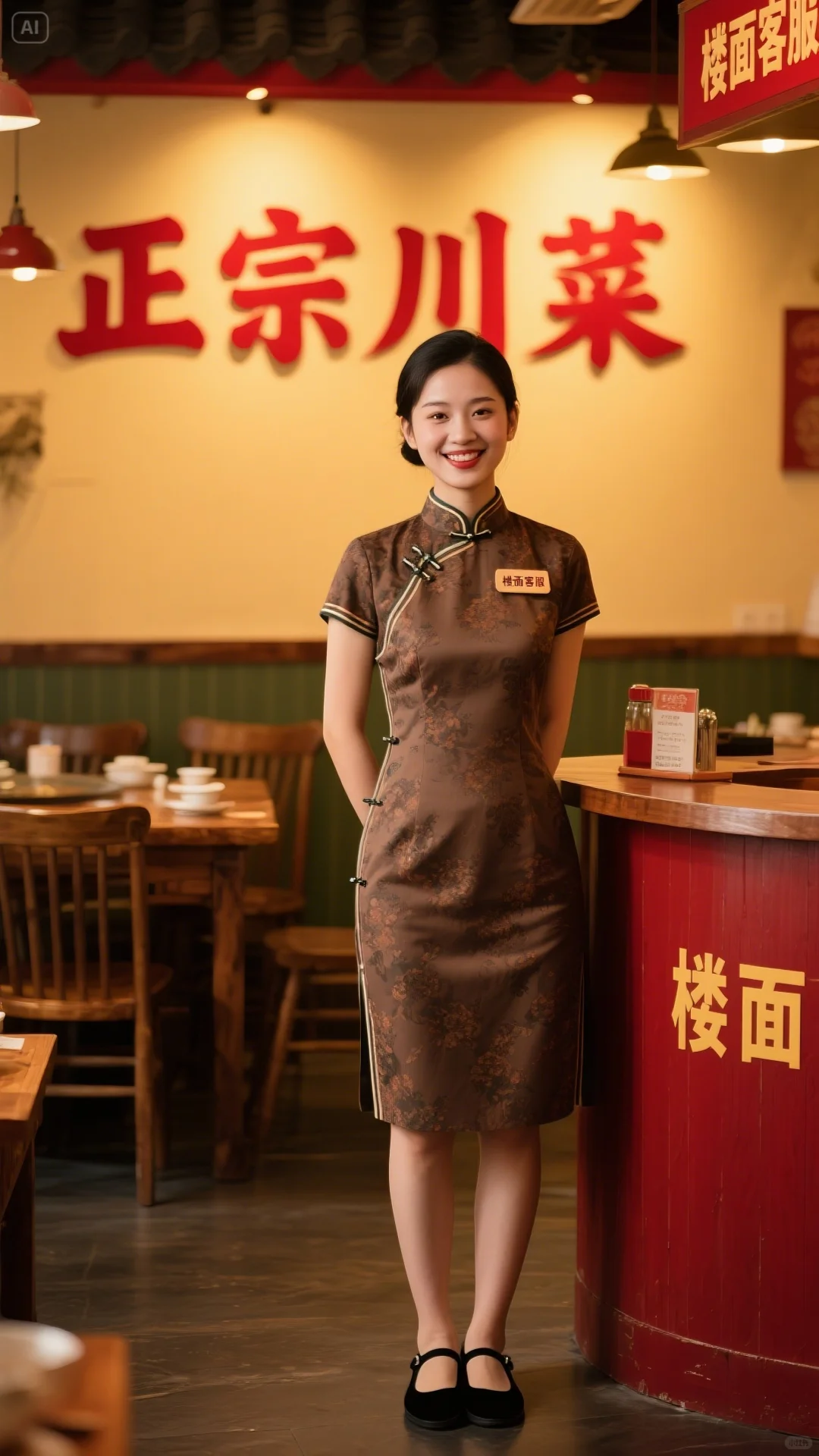 你见过这么有气质的的餐厅客服小姐姐吗？