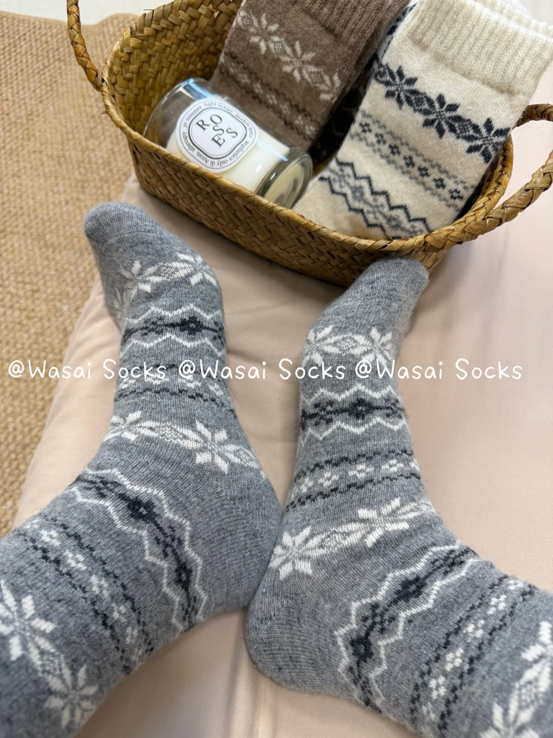 把圣诞🎄和新年穿在脚上！🧦氛围感直接拉满～