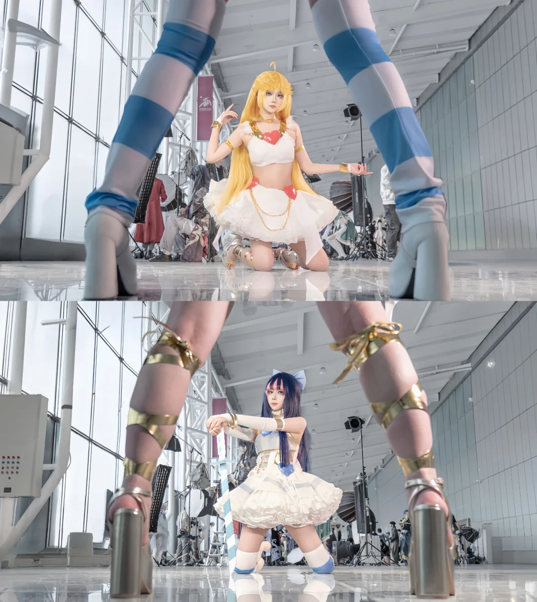 “两只吊带袜天使”